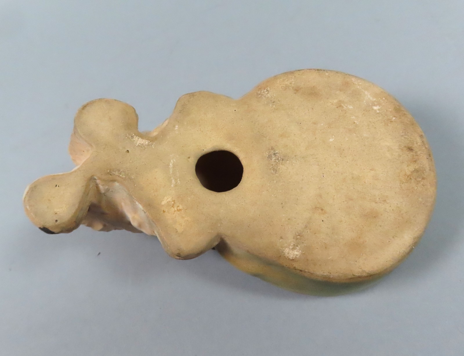 Vintage 1930’s Bourne Denby Puppy Dog Drinking Stoneware Ashtray Buttons?
