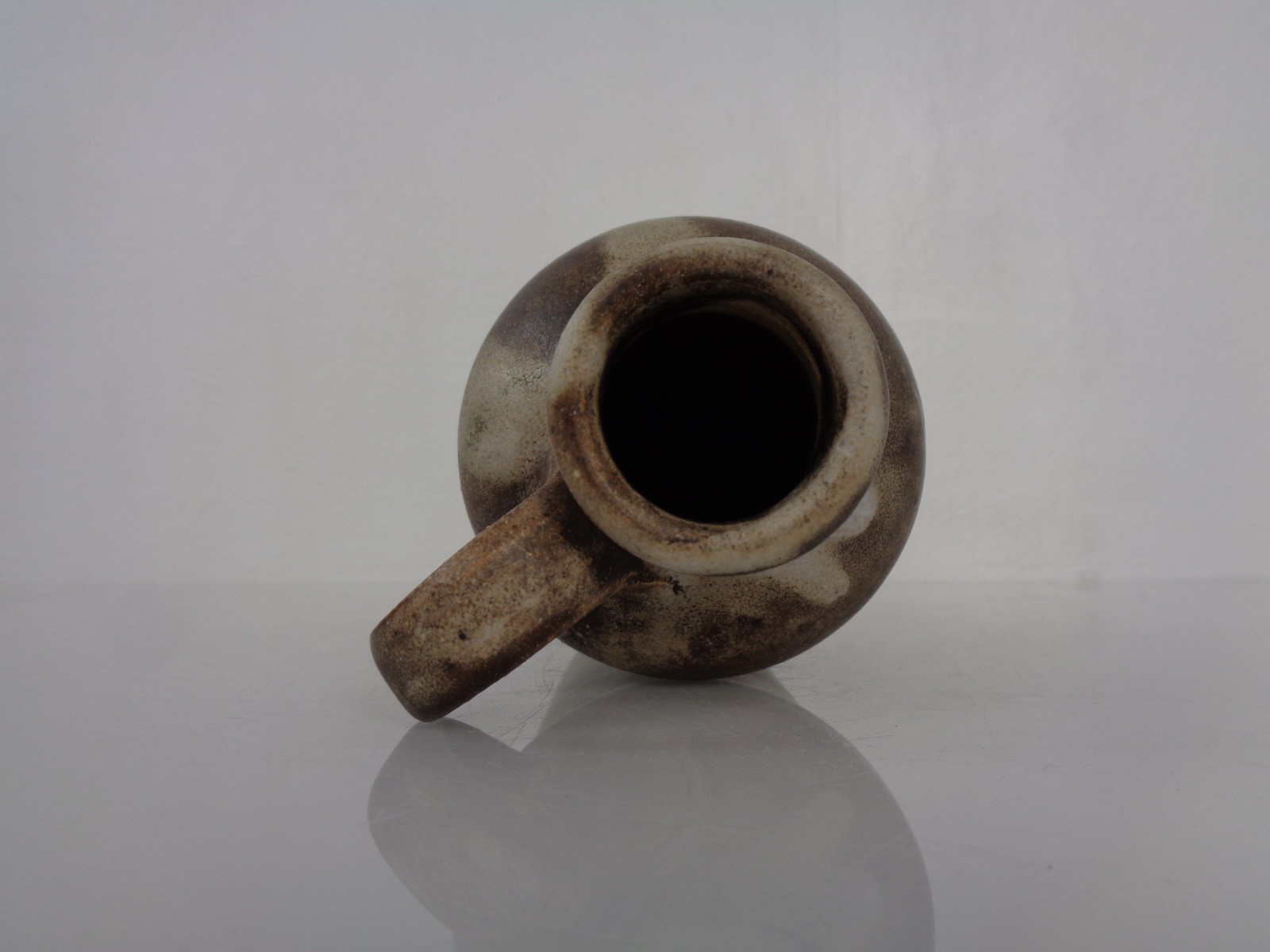Vintage S.B. Signed Handcrafted Ceramic Studio Vase 1960-1969