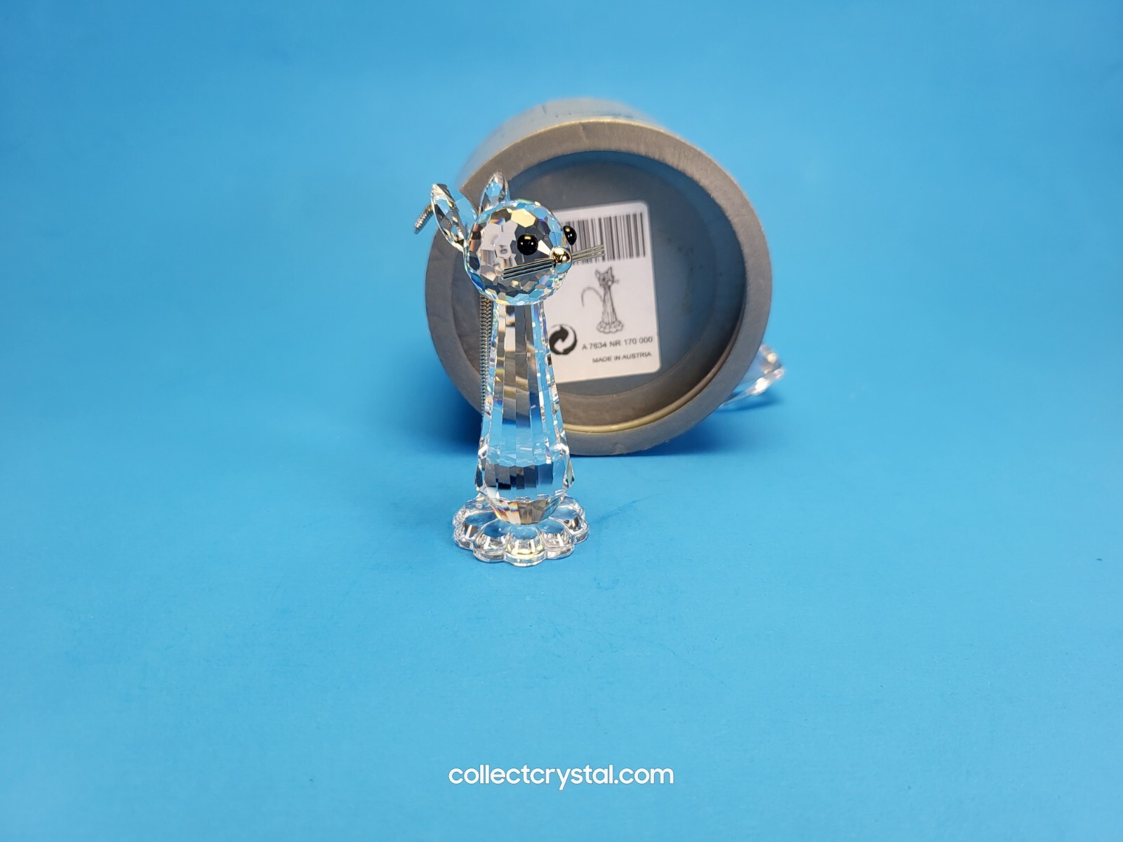 Swarovski Crystal Cat Tall Large 010023 or 7634 070 000