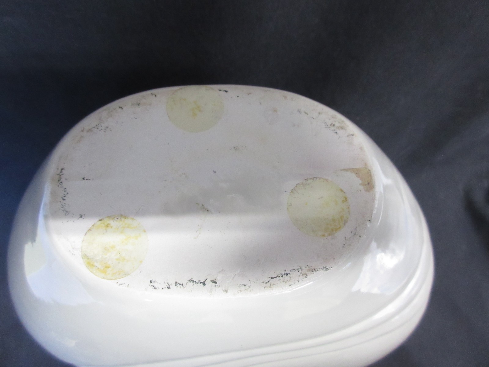 Vtg 1980s Ceramic Royal Haeger Art Deco Cream Colored Vase #4342 W ORIGINAL Tag!