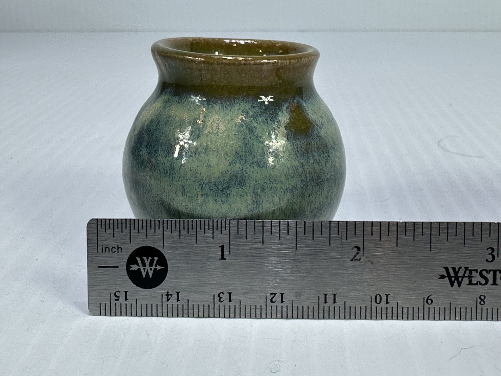 Studio Art Pottery Mini Vase Handmade Hand Thrown