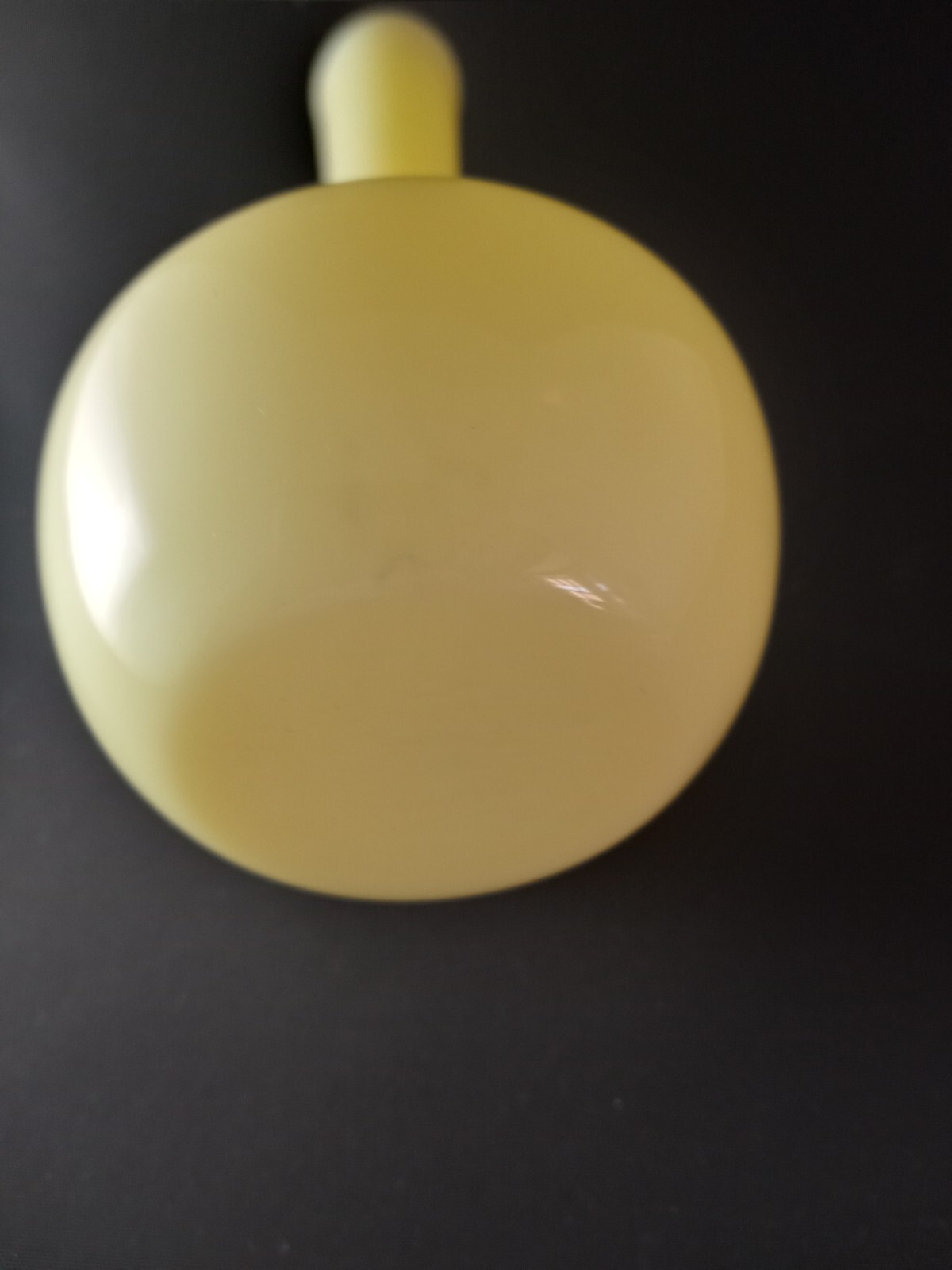 Lindshammer Gunnar Art Glass Yellow Bud Vase