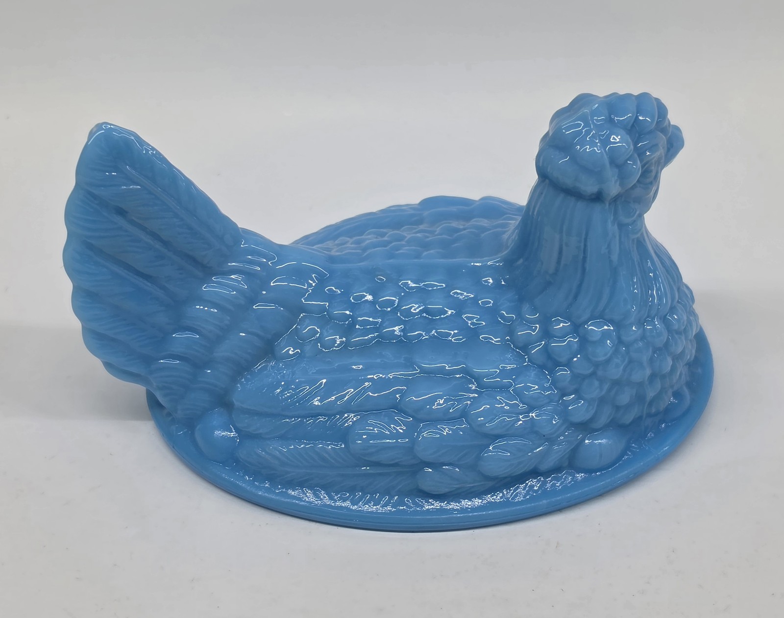 Mosser Bonnie Blue?? Hen On Nest Full Size Chicken