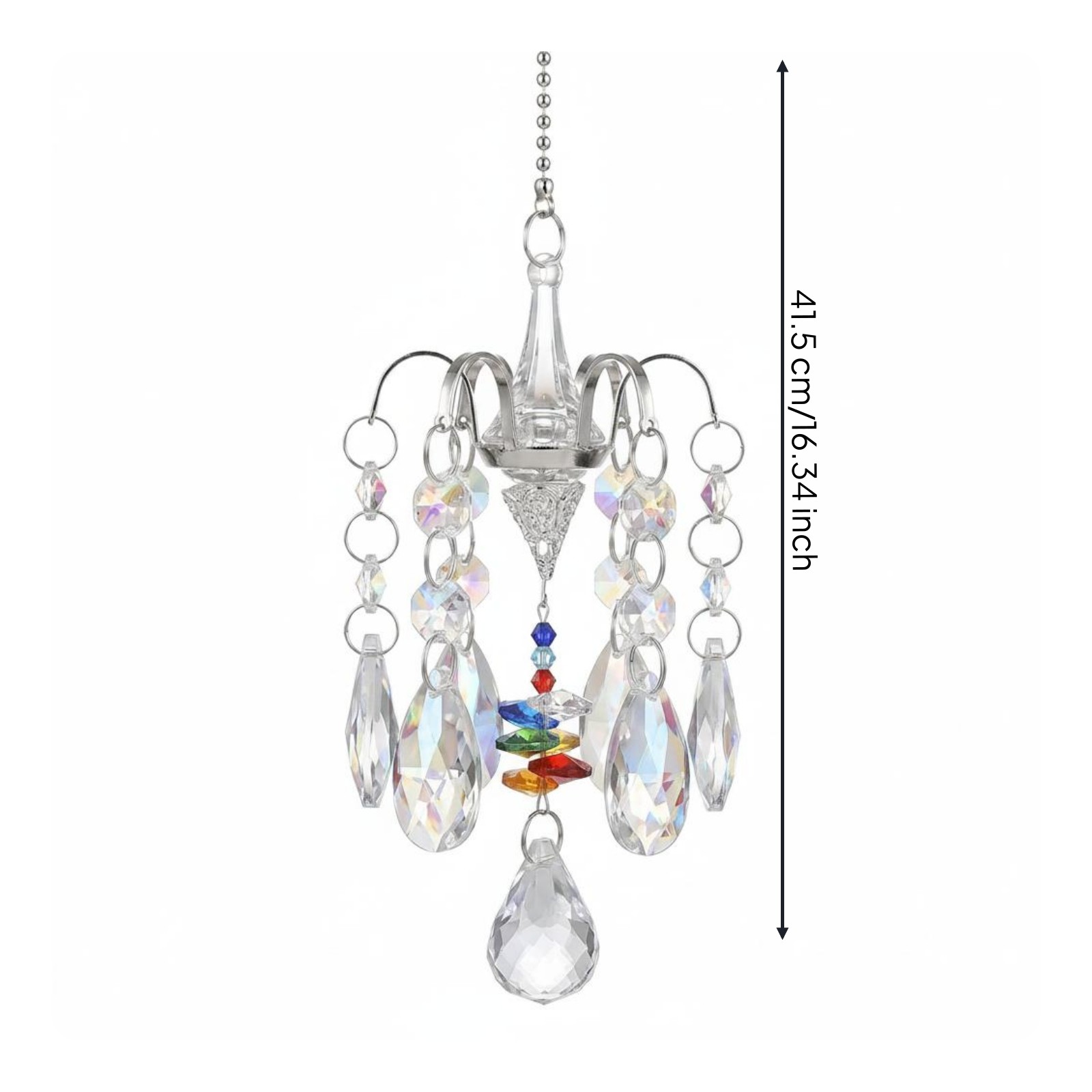Chandelier Crystal Decoration Rainbow Reflection Crystal Suncatcher Faceted