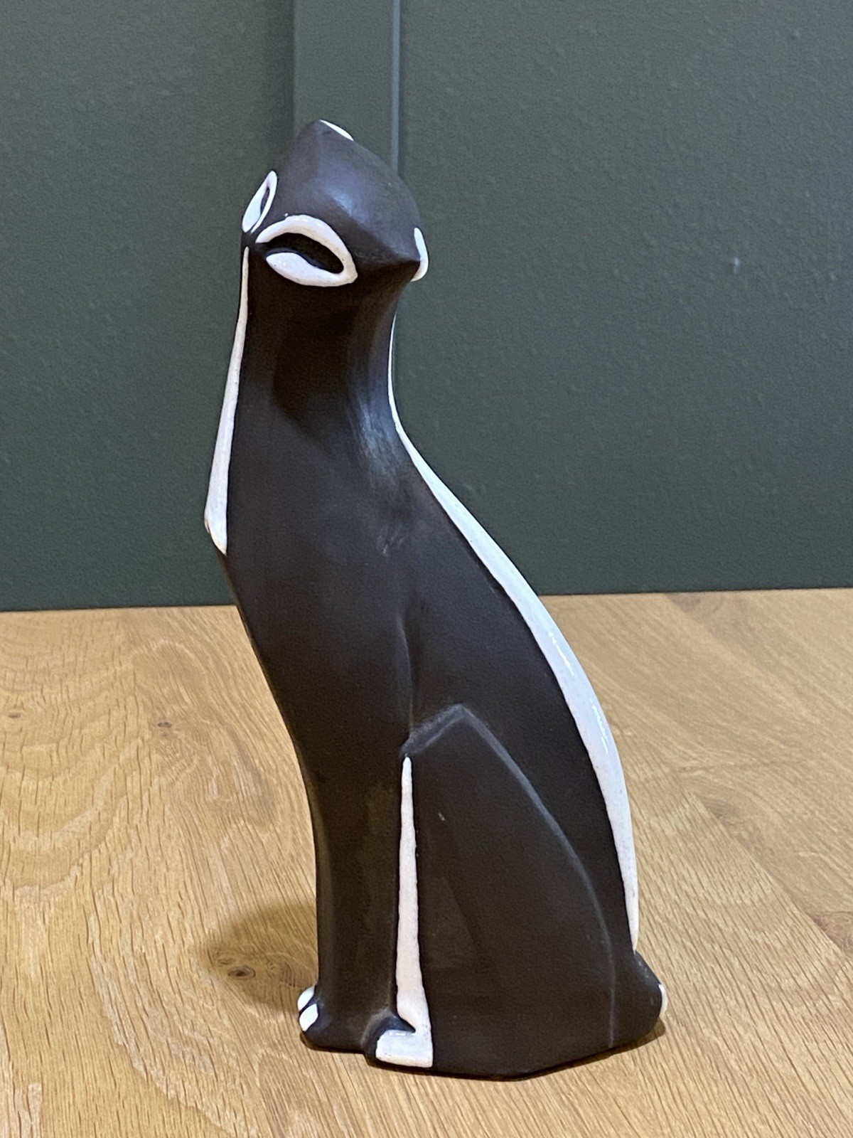 Marianne Starck Michael Andersen Pottery Negro Series Bornholm Denmark Cat Fox
