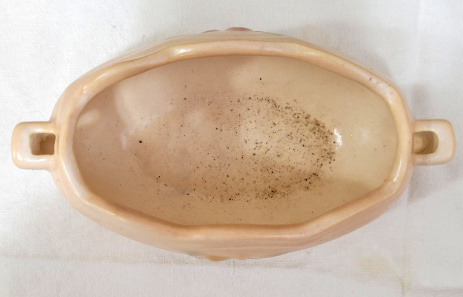 2 Hull 1940s Iris Pottery Vessels Planter & Vase Small 5″ Sizes USA