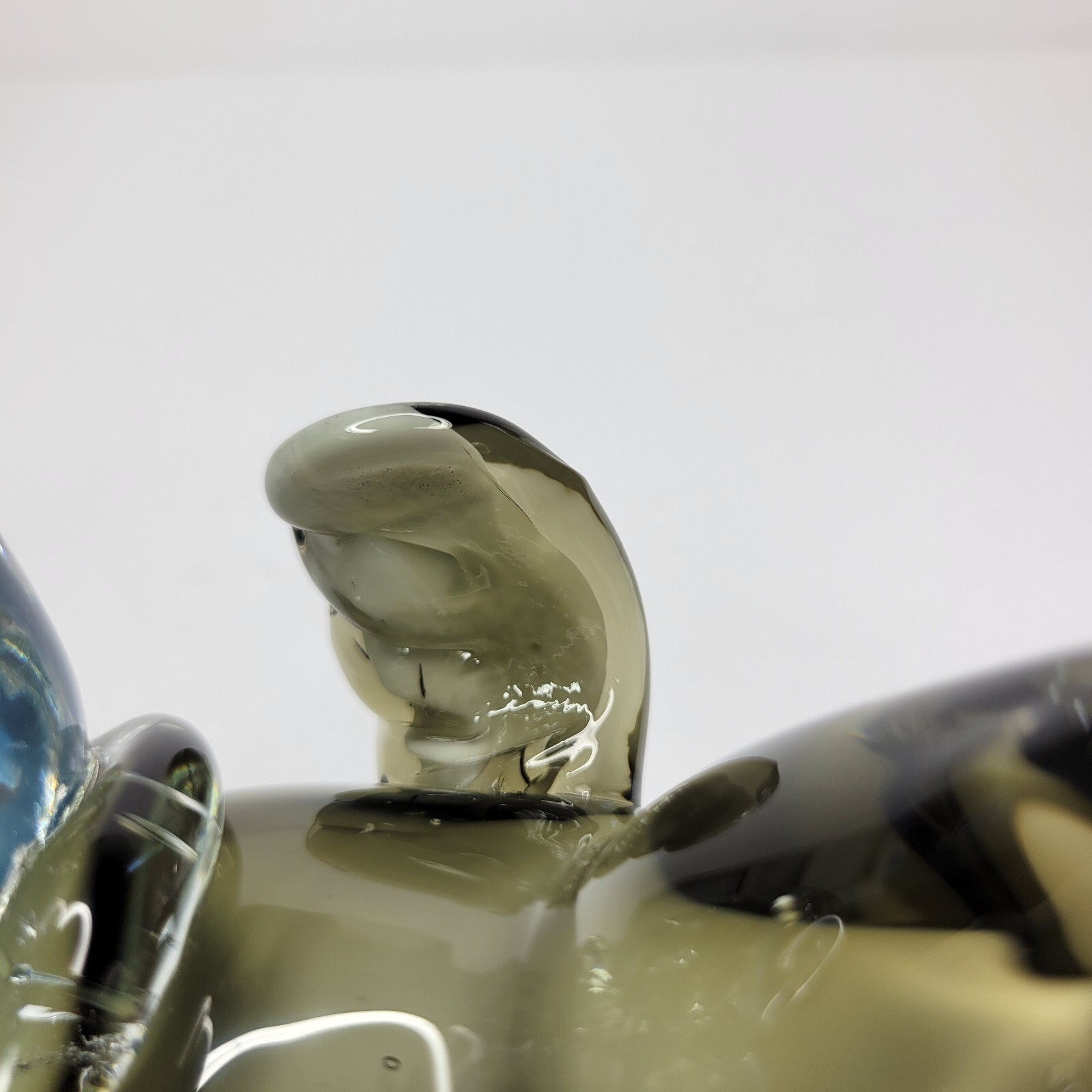 Murano Art Glass Hand Blown Manatee Sculpture Sea Cow Sirenia Paperweight