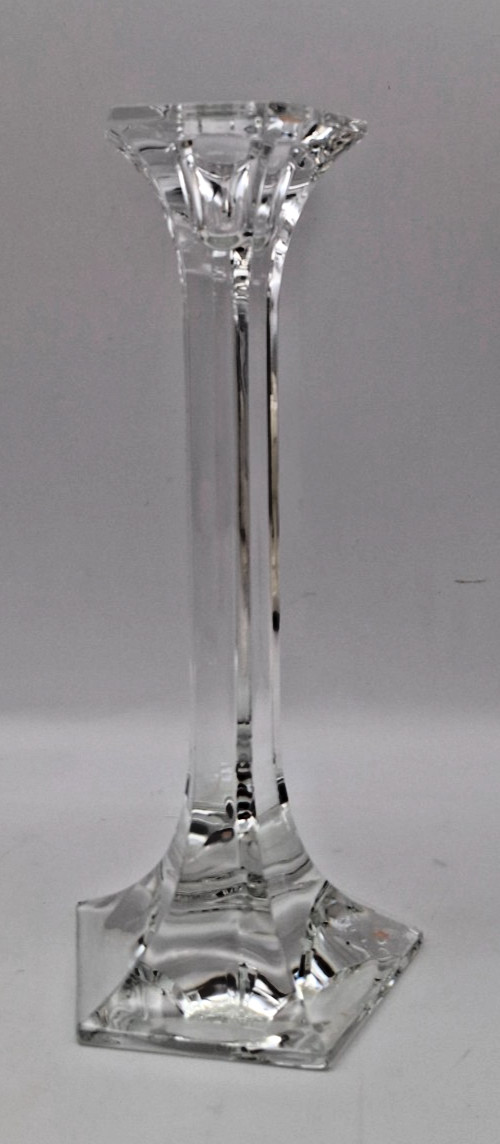 Riedel Crystal Glass Taper 8″ Candlestick Single Vintage JR Stamped