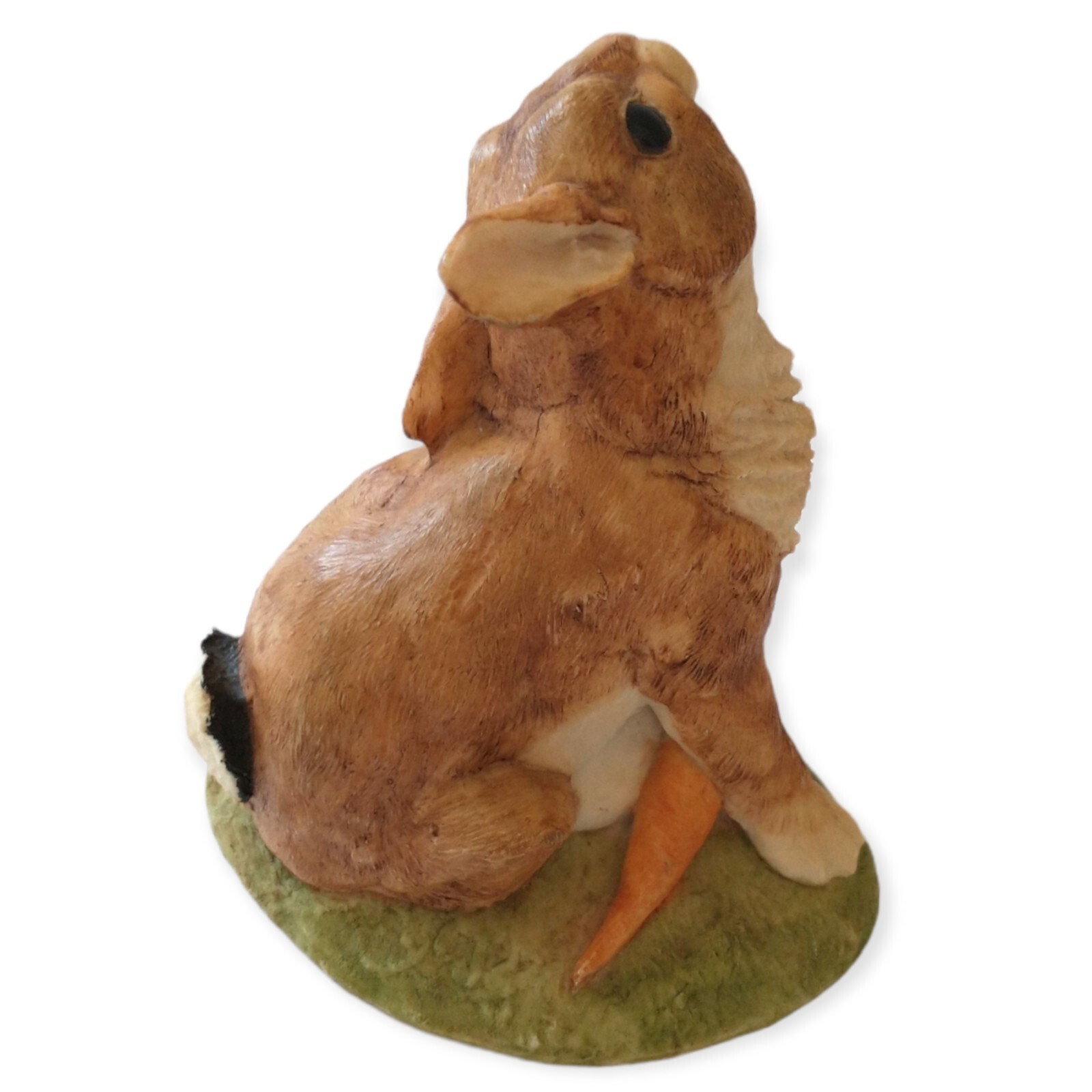 Vintage Bunny Rabbit Scratching Ear Figure VCH England Handpainted Resin England
