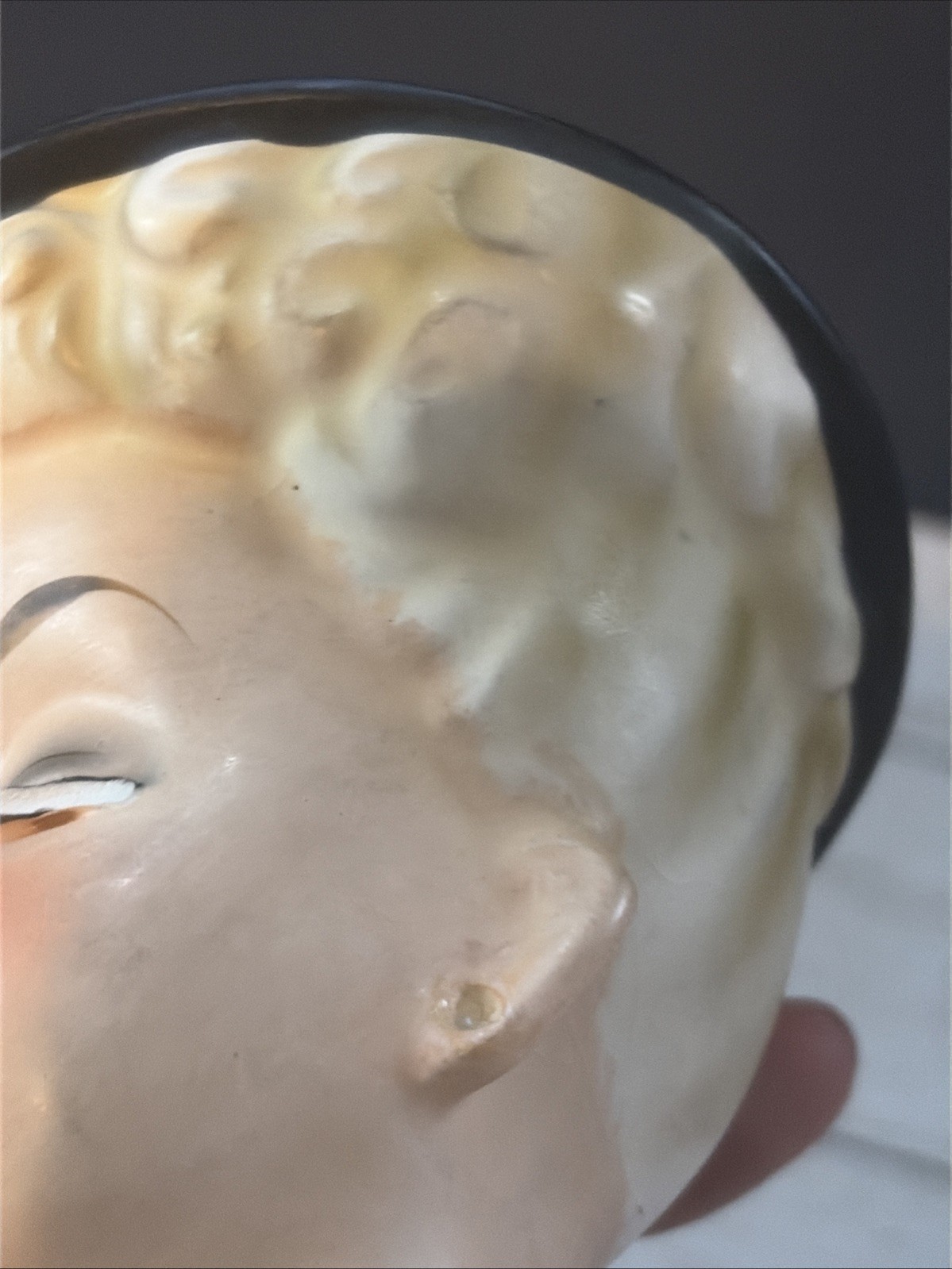 Inarco E-2006 Lady Head Vase See Photos READ Desc