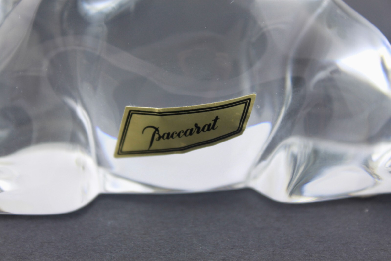BACCARAT CRYSTAL LYING CAMEL NATIVITY FIGURINE 764412 – MINT