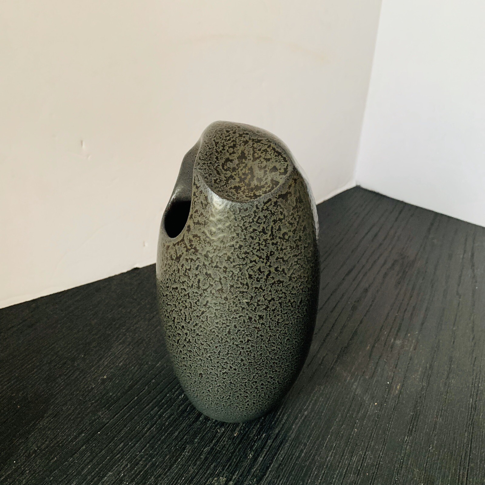REID OZAKI Vase Northwest Studio Art Pottery Seattle Honalulu Ikebana 7.25”