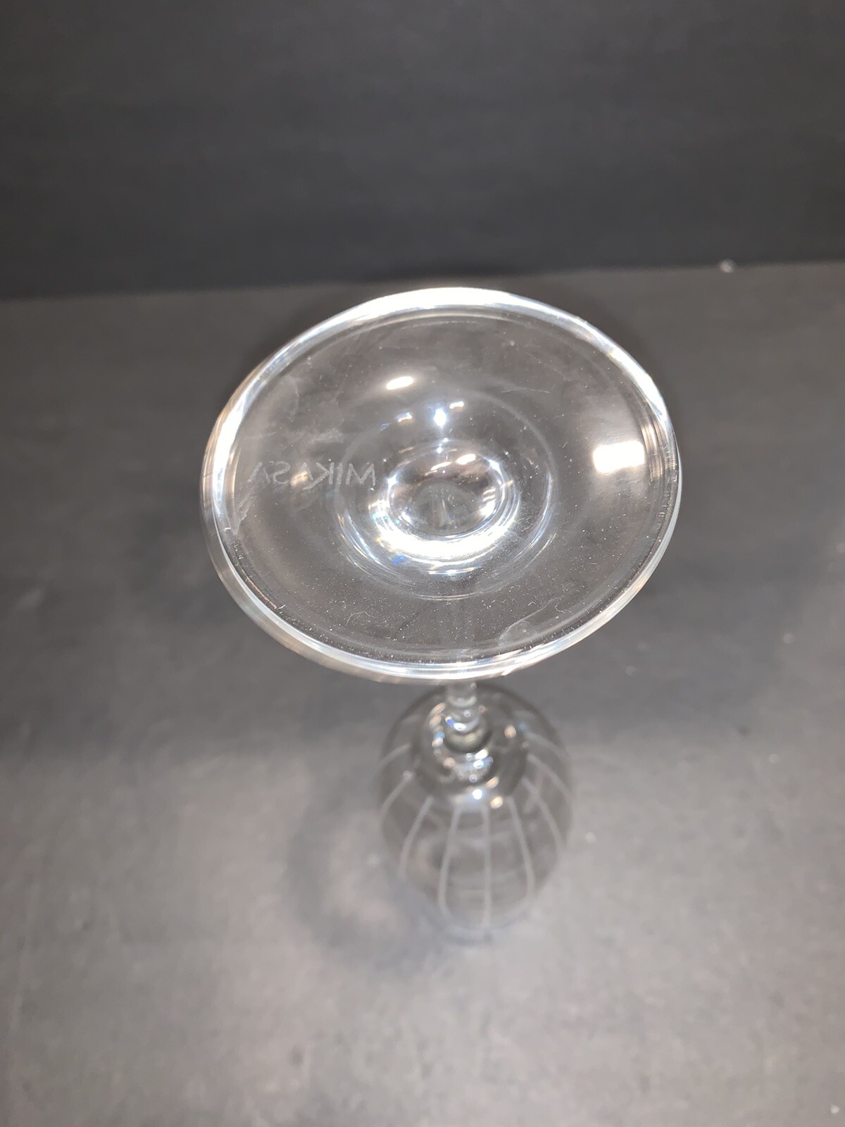 Mikasa Cheers Champagne Flute Vertical 9 7/8” Mint!