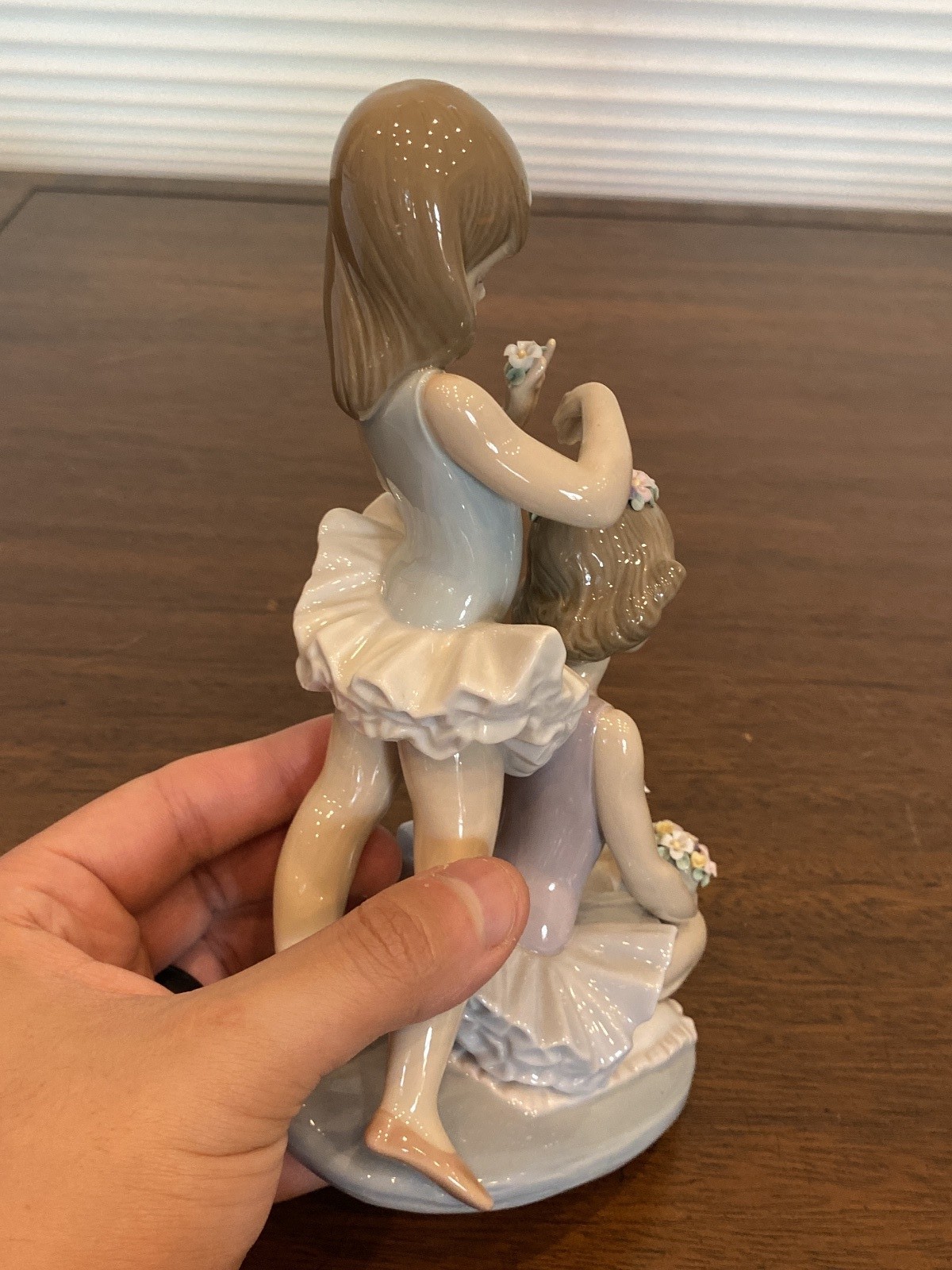 VTG LLADRO FIRST BALLET Glossy Porcelain Figurine #5714 8″H SPAIN