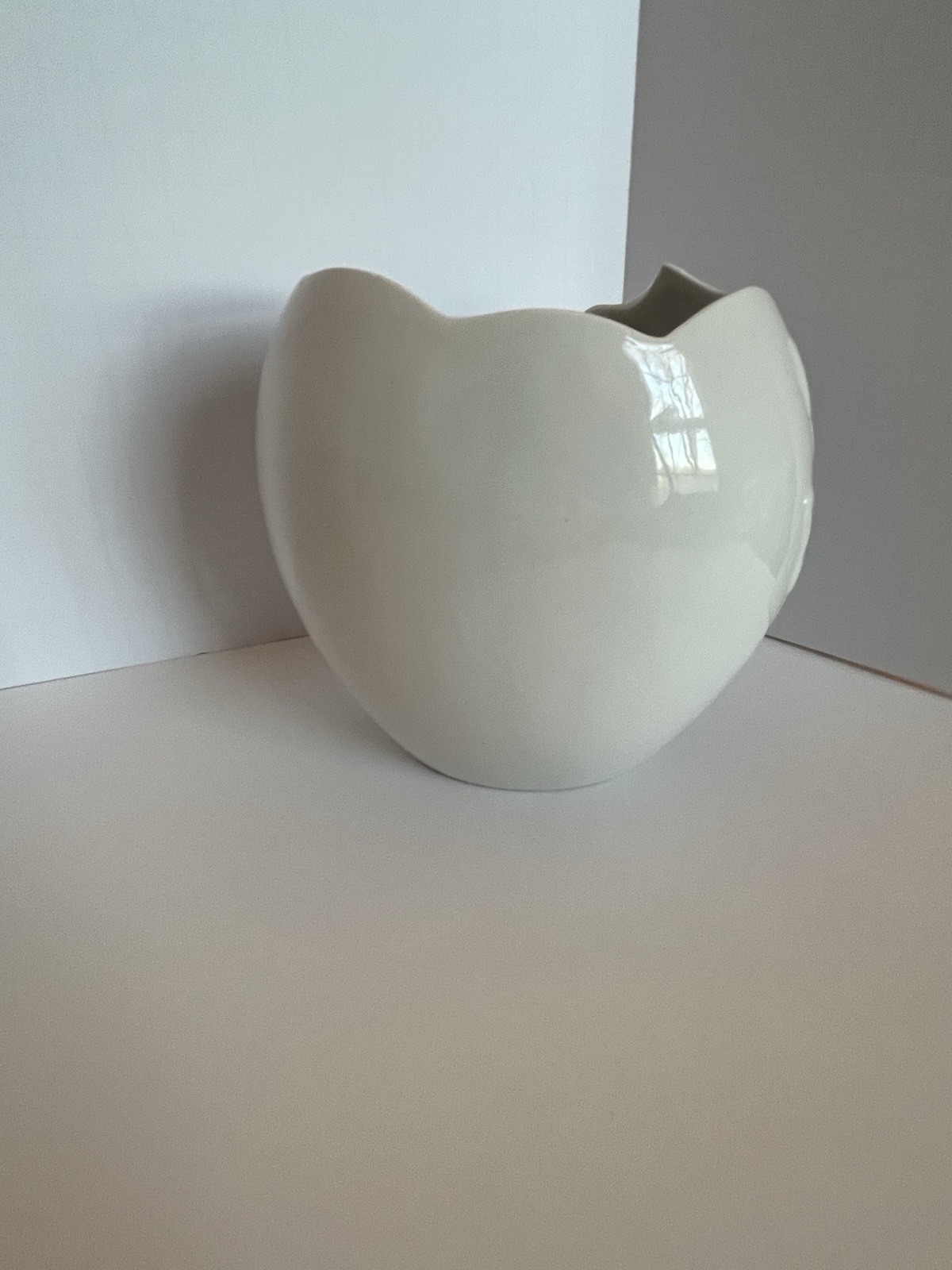 Diana Pottery Pty Ltd Ceramic Art Pottery Vase CF139 Floral Embossed Glossy