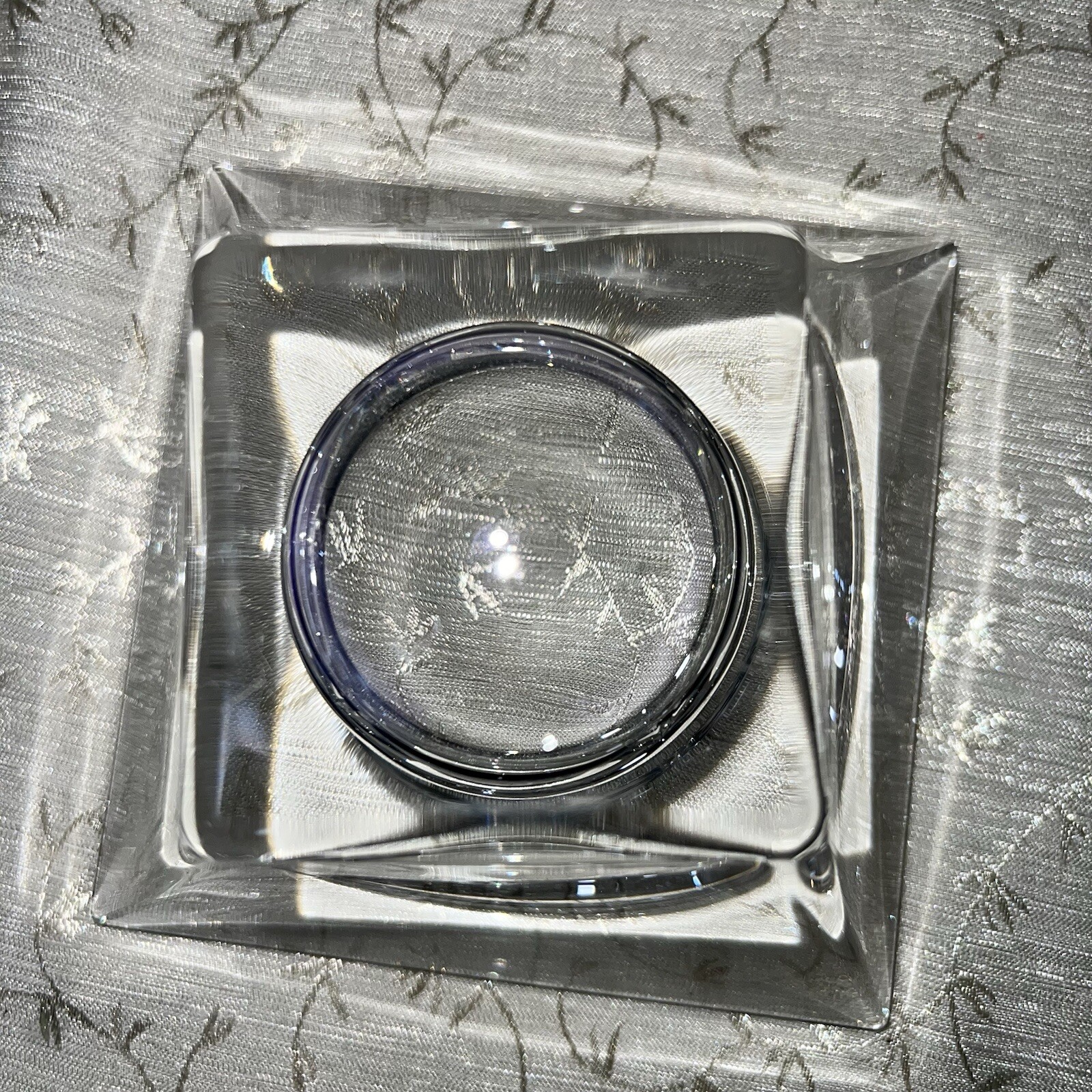 2001 Mikasa Royal Limited 24% Full Lead Crystal Tea Light Votive Candle Holder