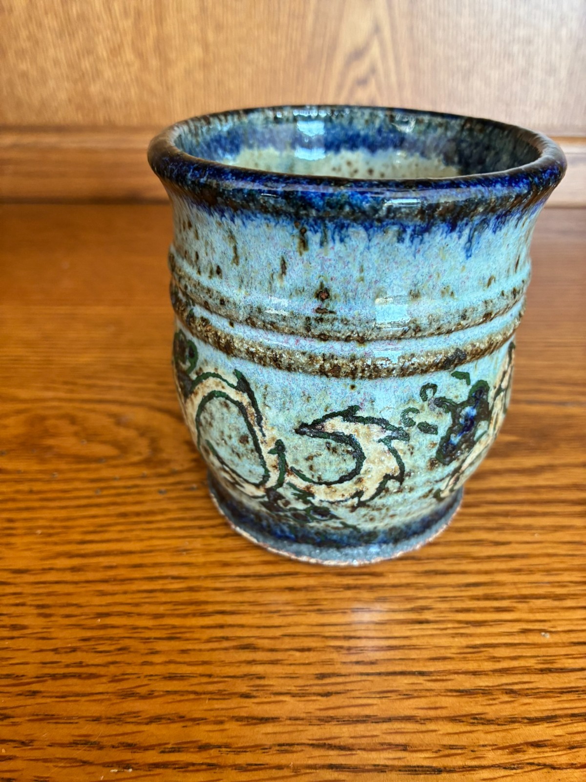 Vintage studio pottery signed by artist found in Los Angeles