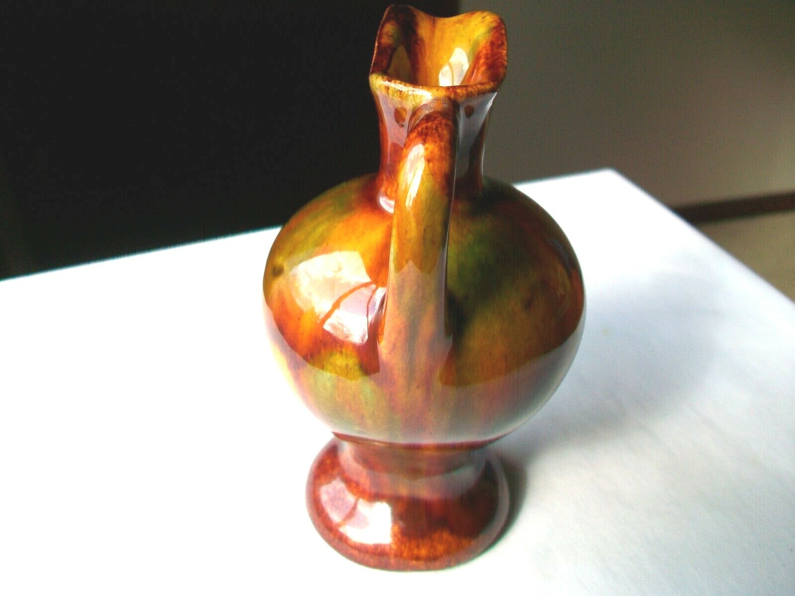 ANTIQUE CAMBRIDGE ART POTTERY EWER STANDARD GLAZE 5″