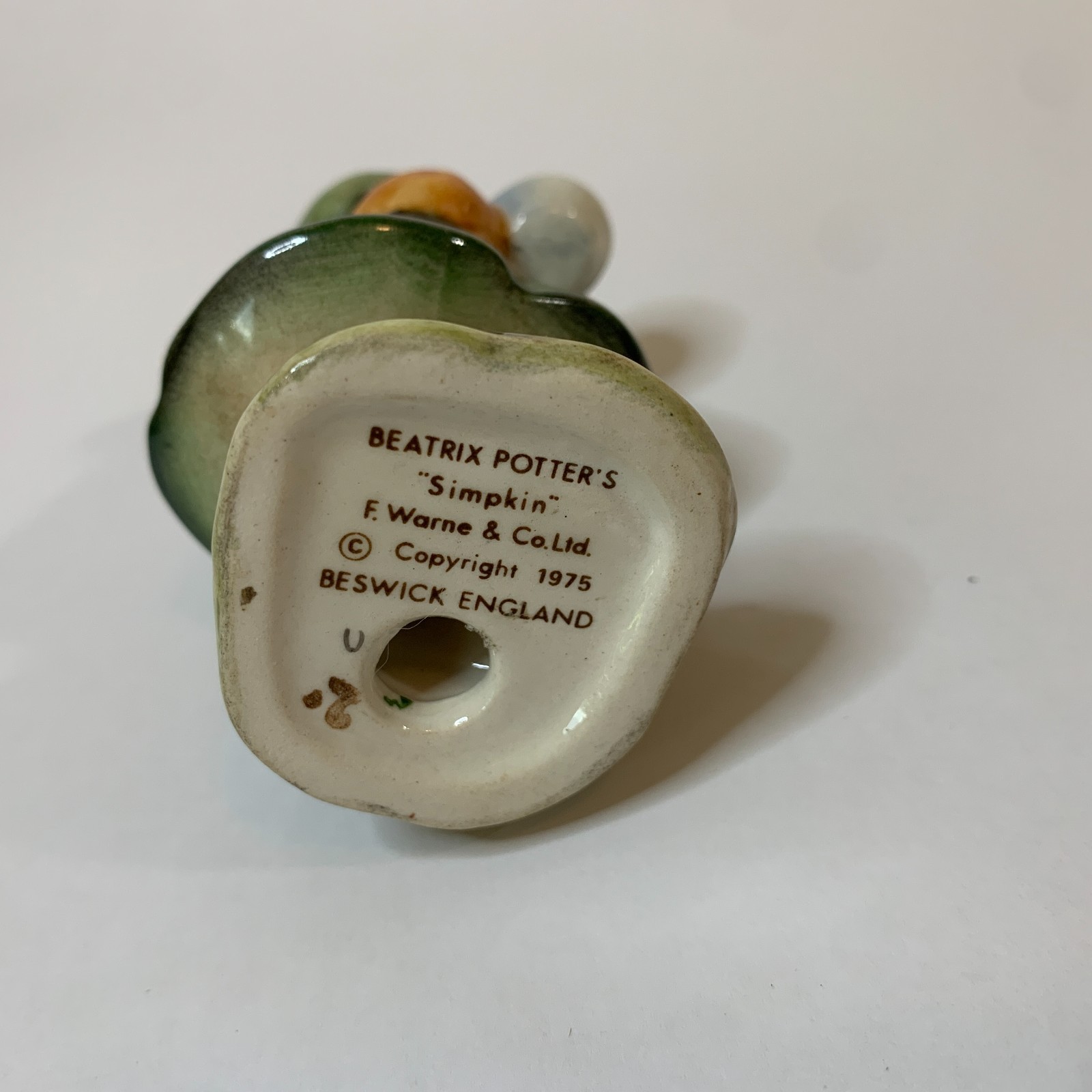 RARE!!! BESWICK- Beatrix Potter – **SIMPKIN** BP3b – (1975-1985) – Excellent