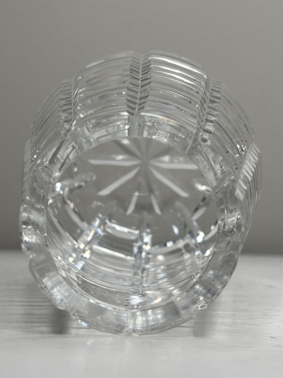 Vintage Waterford Crystal Tralee Vase Signed