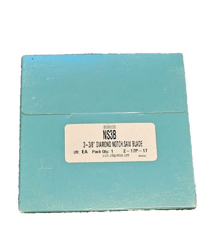 CRL 3-3/8″ Metal Bond Diamond Glass Cutting Blade 9/16″ Arbor – 100 Grit