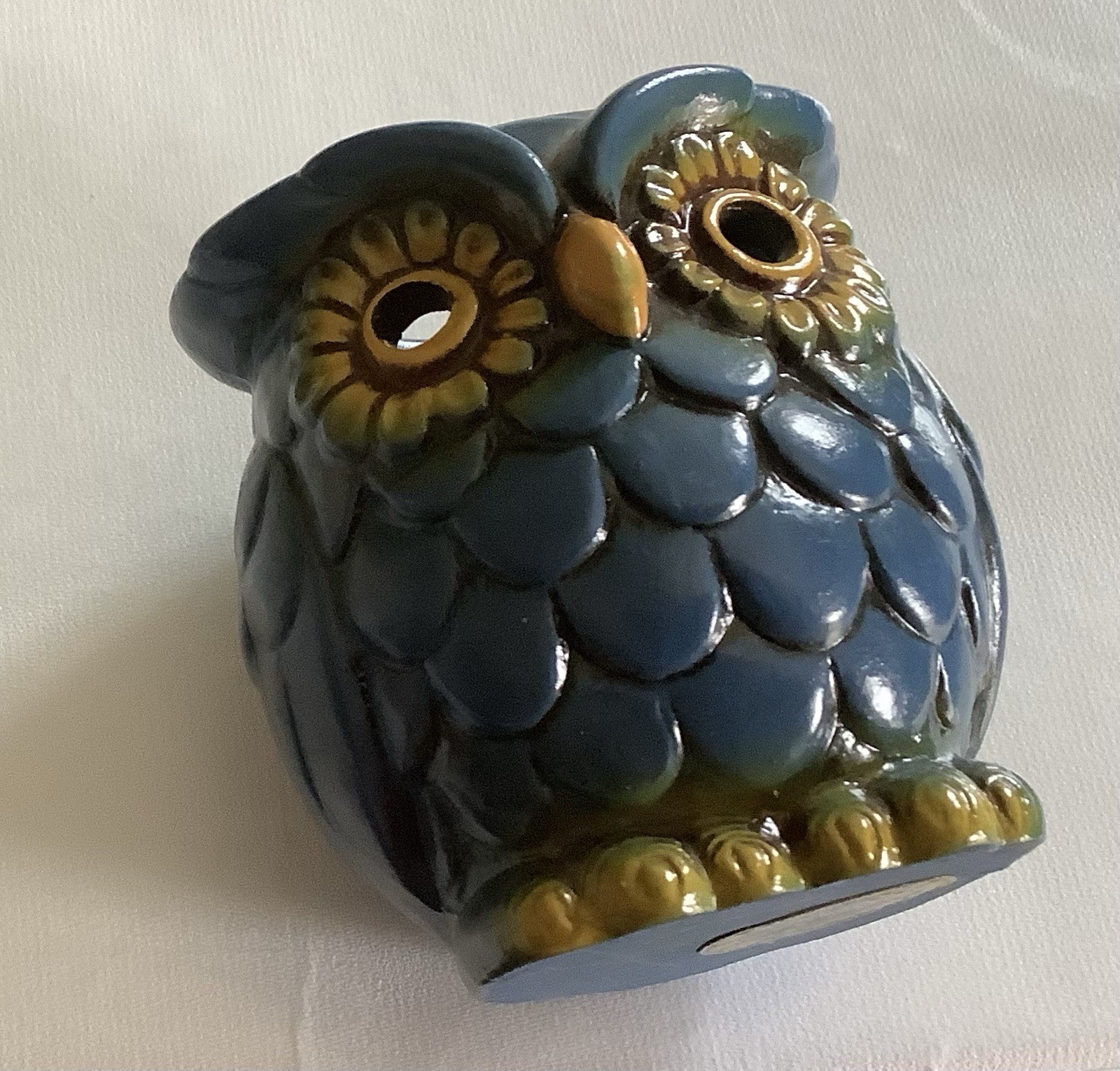CM Chadwick Japan Owl 3” Votive Candle Holder Retro, MCM (160ia)