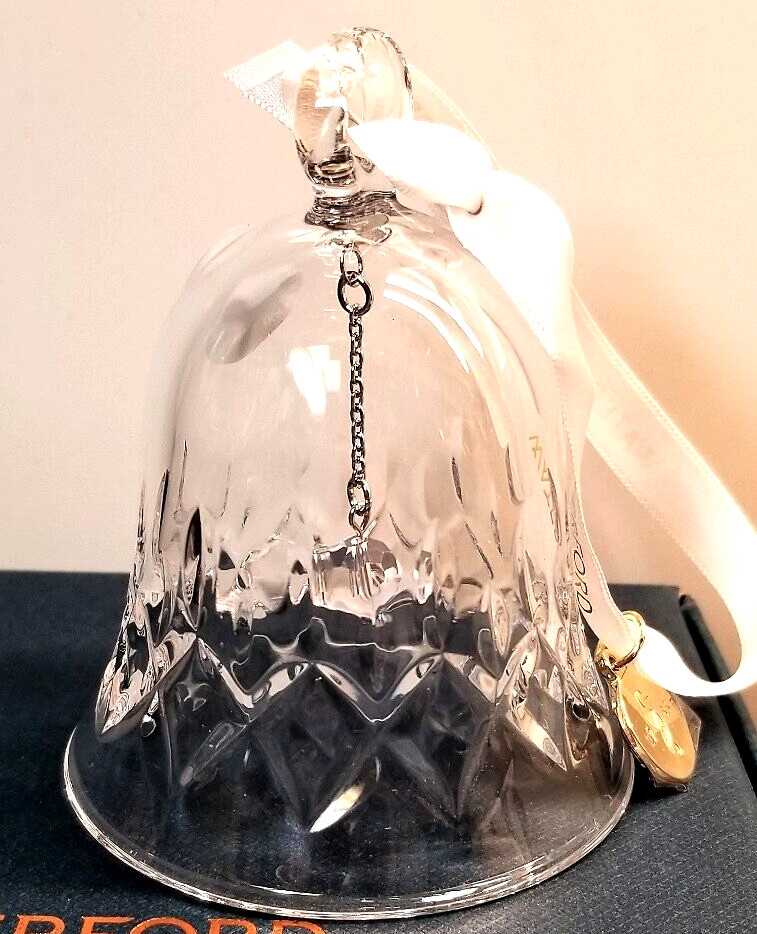 Waterford 2021 Lismore Bell Ornament 3.3″ Ornament # 1059676 Boxed