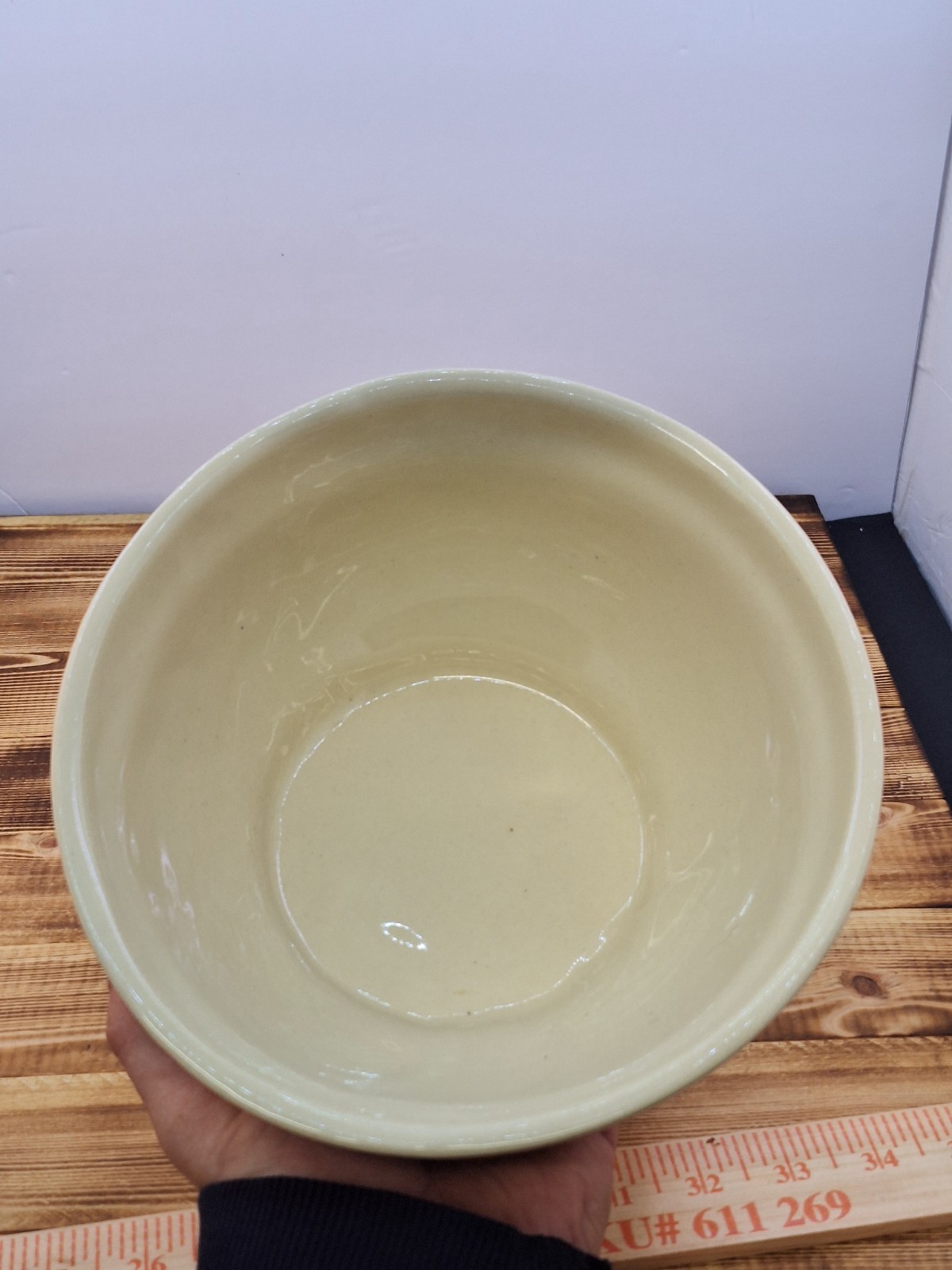 Alpine Pottery Roseville Ohio Large Food Decorative Serving Bowl 8″ X 4″ 1995