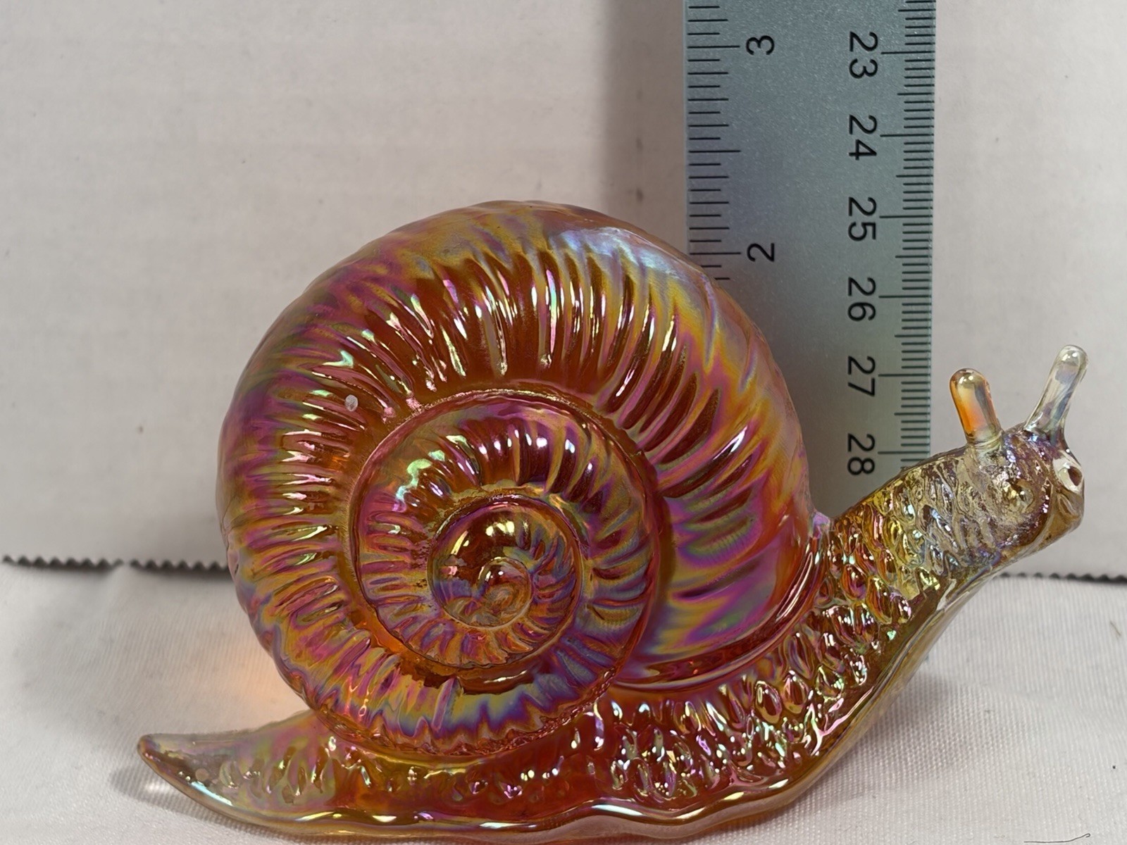 Fenton Glass Mould Marigold Carnival Snail Made by Mosser Glass