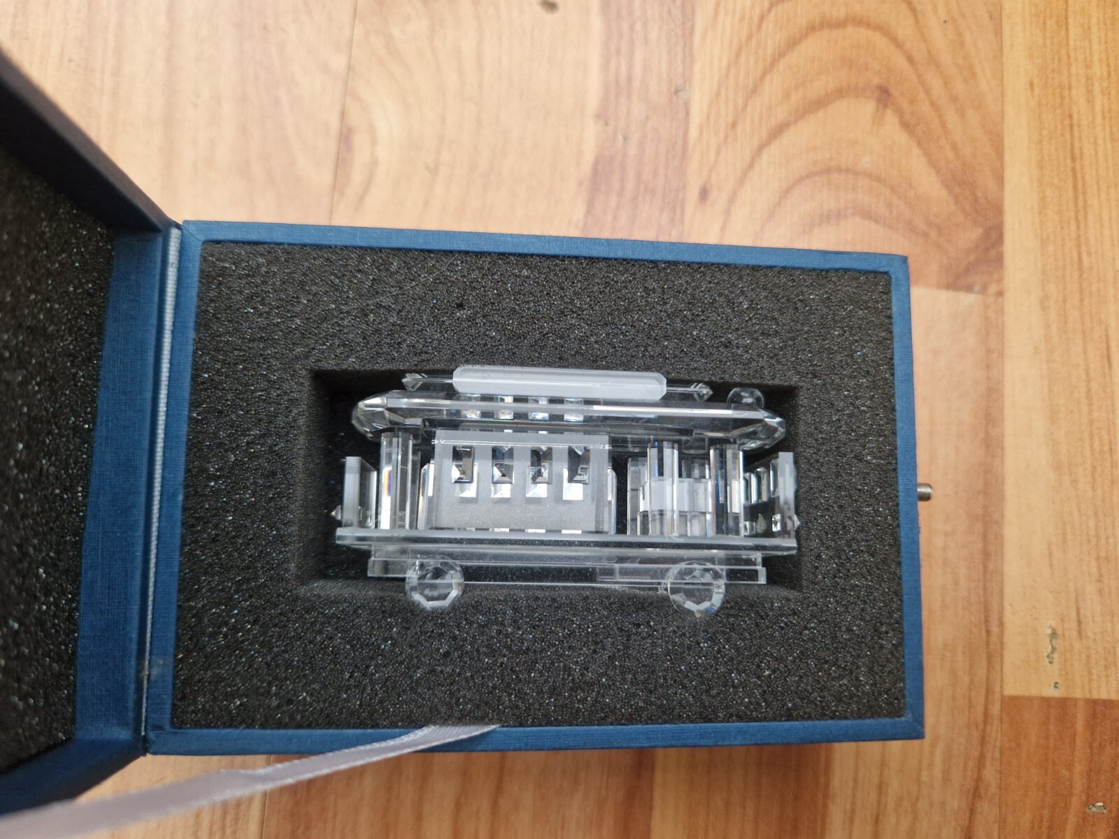 B.J. CRYSTAL TRAIN CARRIAGE IN ORIGINAL BOX