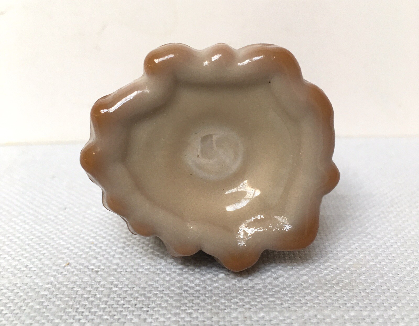 Boyds Crystal Glass Chocolate Slag Nancy Miniature Figurine Colonial Doll