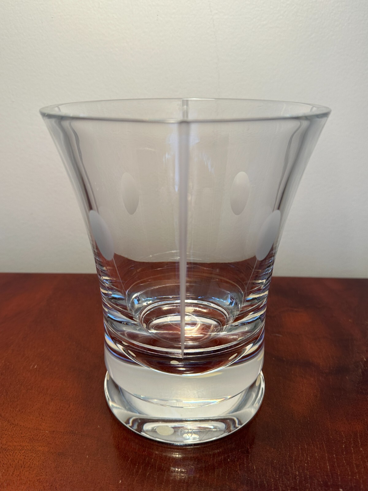 RARE Vintage BACCARAT CRYSTAL Tranquility Medium 7.5″ Flared Flower Vase