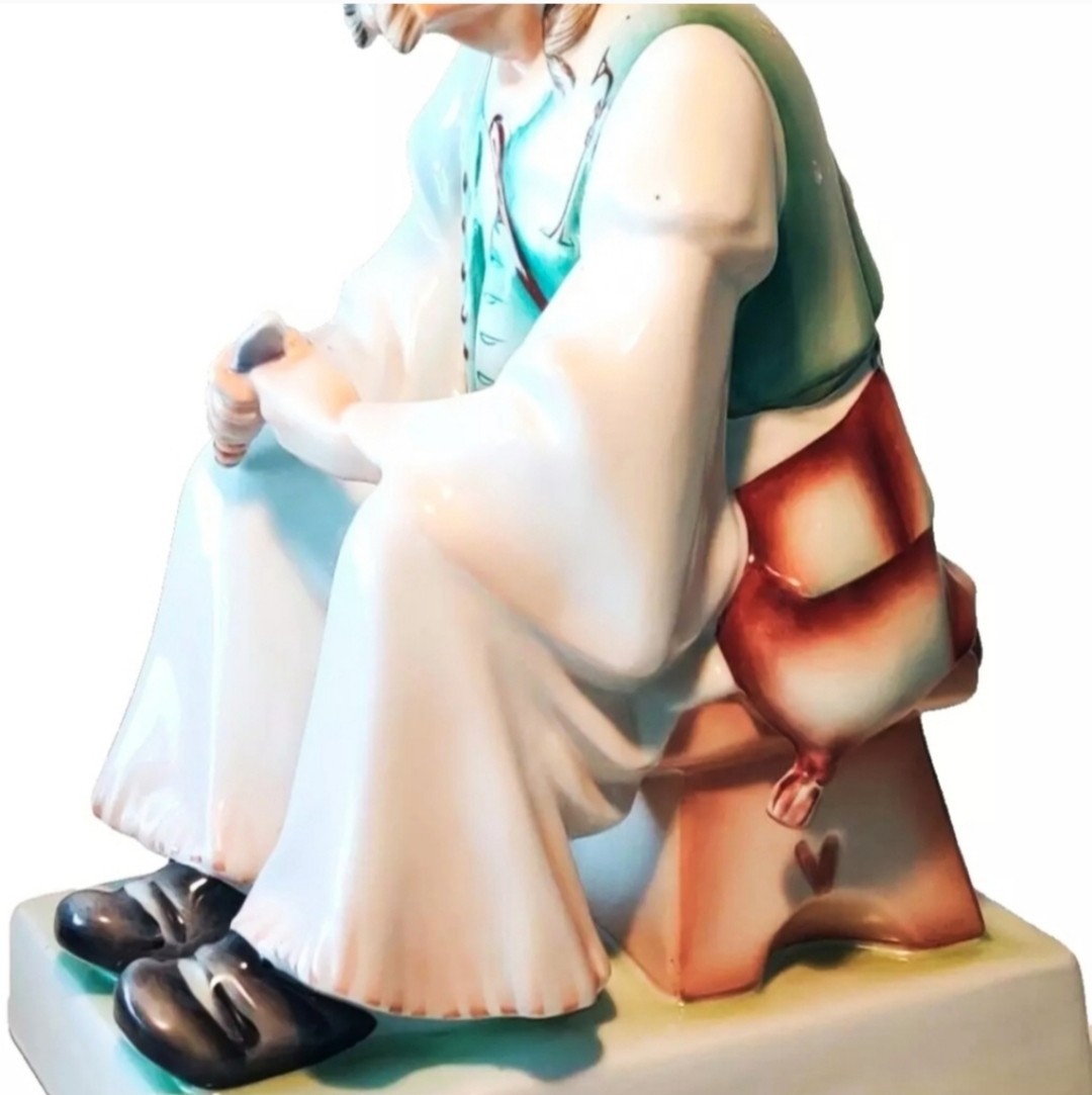 Zsolnay Hungary Fine Porcelain Figurine Statue 33cm Tall…