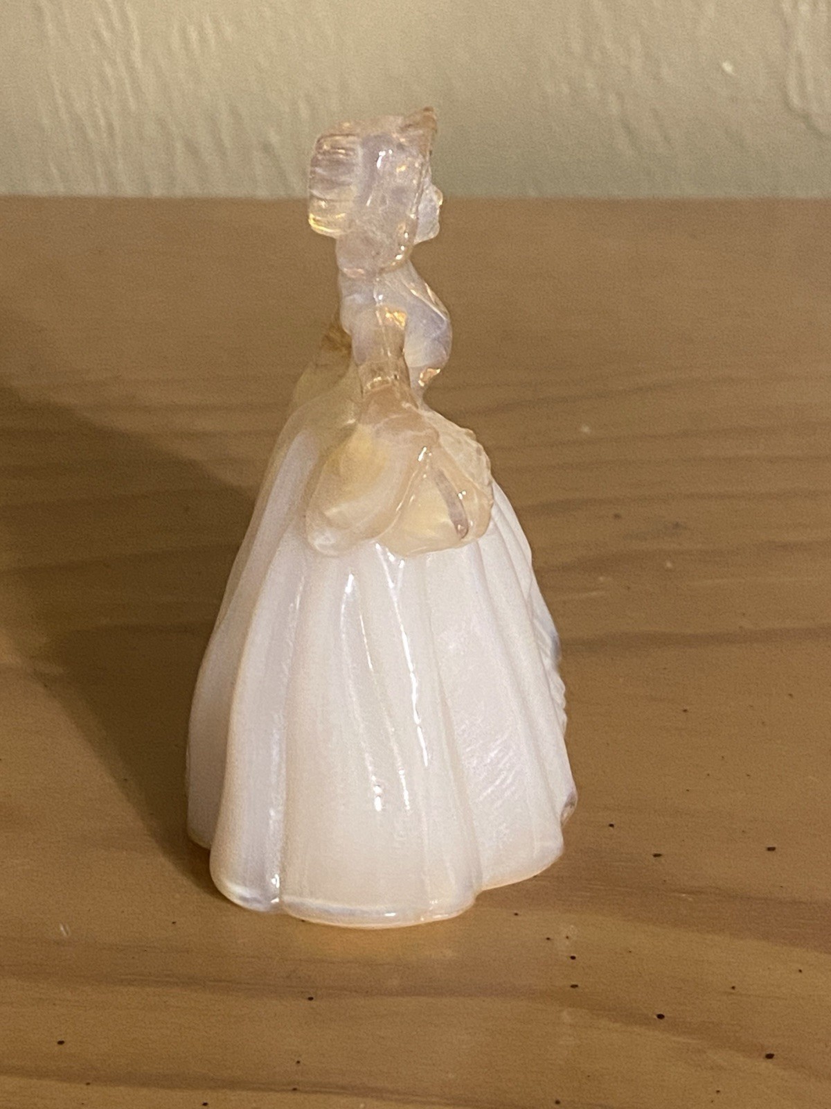 Vintage Boyd Art Glass Louise Doll Pink