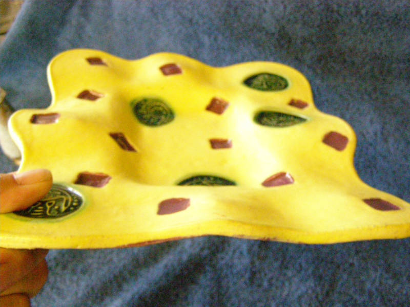 Handmade Ash Tray ~ Signed ~ Las Cruces Pottery Works