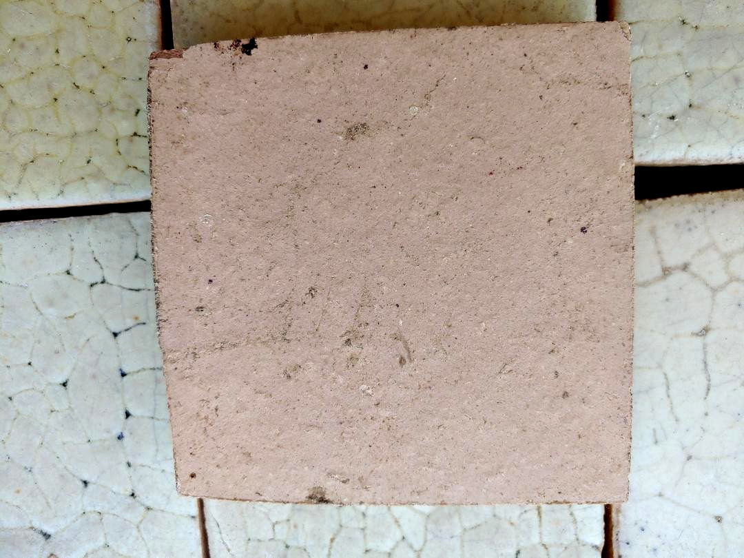 GREAT ARTS & CRAFTS RECLAIMED 4 X 4 GRUEBY FAIENCE TILES, MANY STYLES AVAILABLE