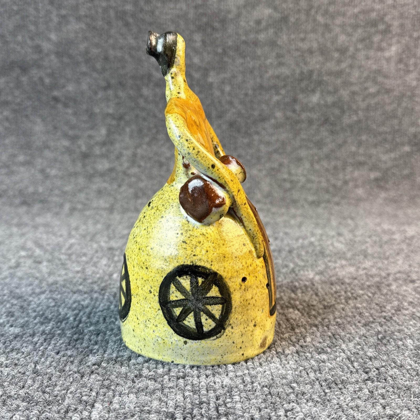 Vtg Alfaraz Spanish woman Hors d’oeuvres server/Miguel Duran-Loriga Sculpture