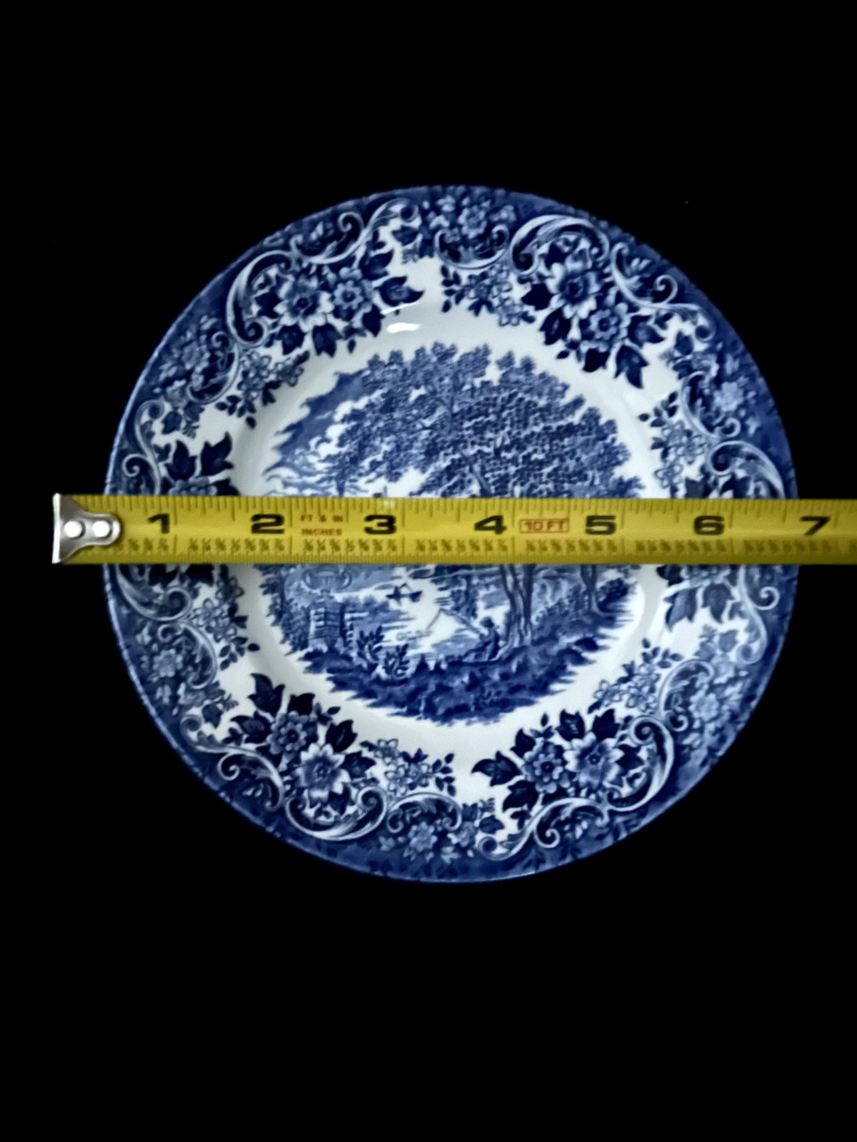 Churchill English Scene Bread Butter Plates 6 ‘ Castle/ Fishing 5 Plates