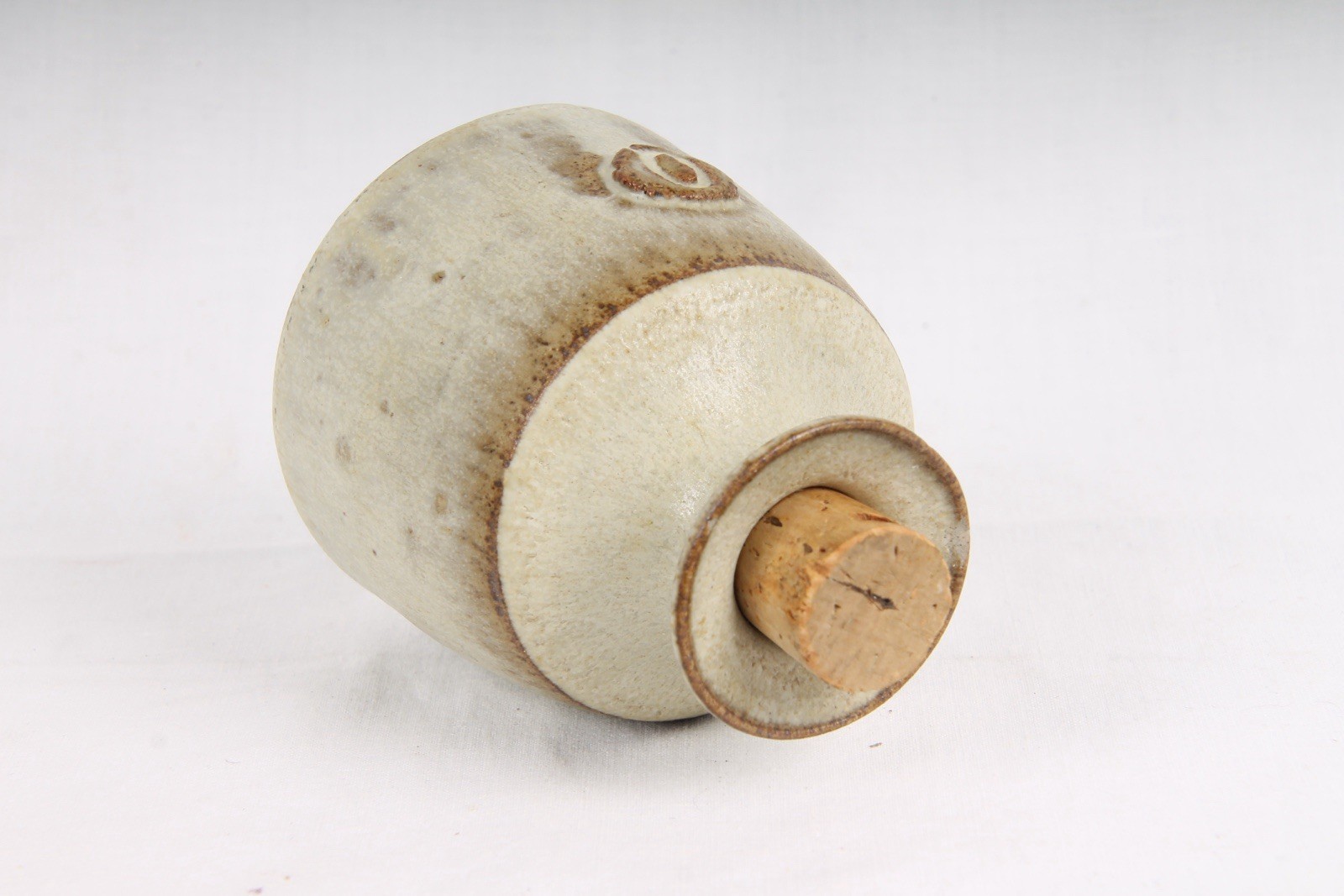 Farmhouse Pottery Mini Bottle Home Decor Studio Pottery Hand Crafted SUBTLE TONE