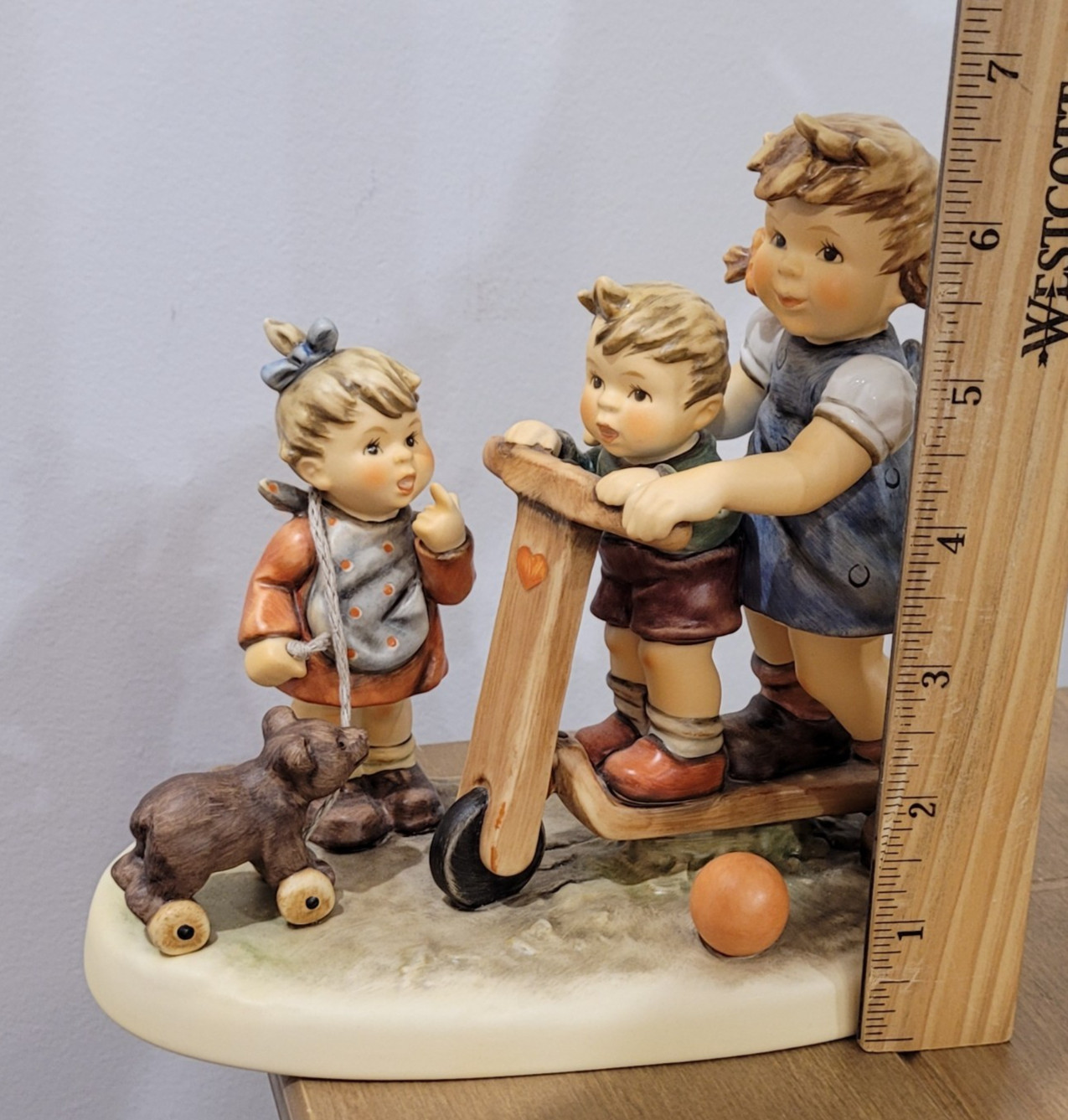 Hummel Scooter Time HUM 2070 Exclusive Edition Wonders Childhood Figurine