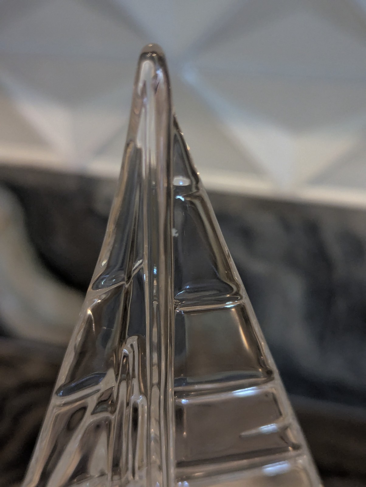 Waterford Crystal 9″ Sailboat Figurine Signed Nautical Yacht Sculpture Ireland
