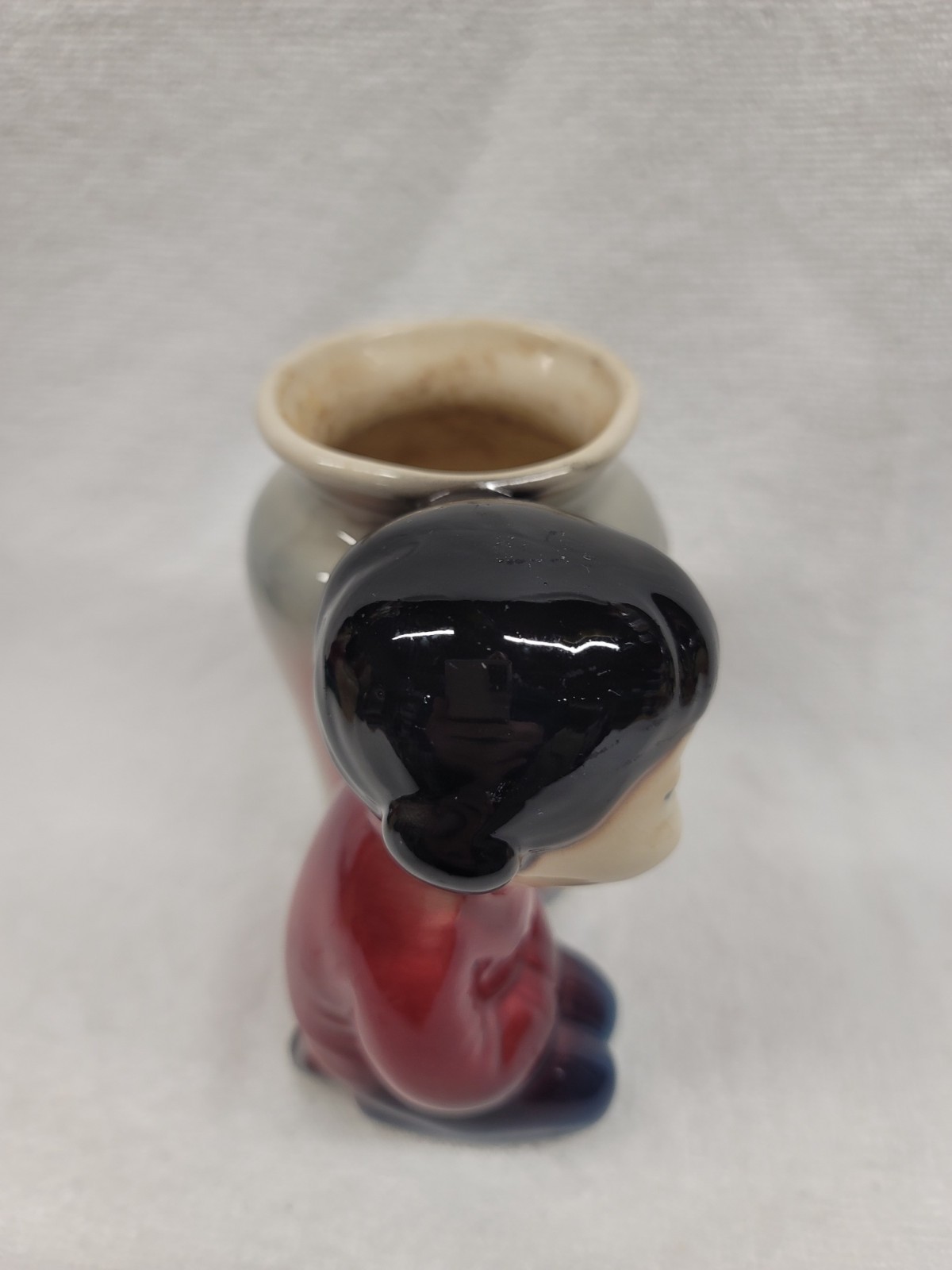 4 3/4″ ASIAN BOY WITH BIG VASE (B) PLANTER BY ROYAL COPLEY, ROYAL WINDSOR