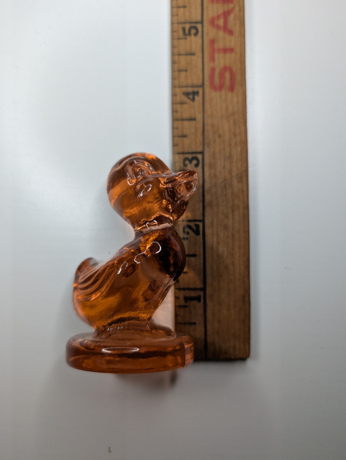Debbie The Duck Light Rose Boyd Art Glass