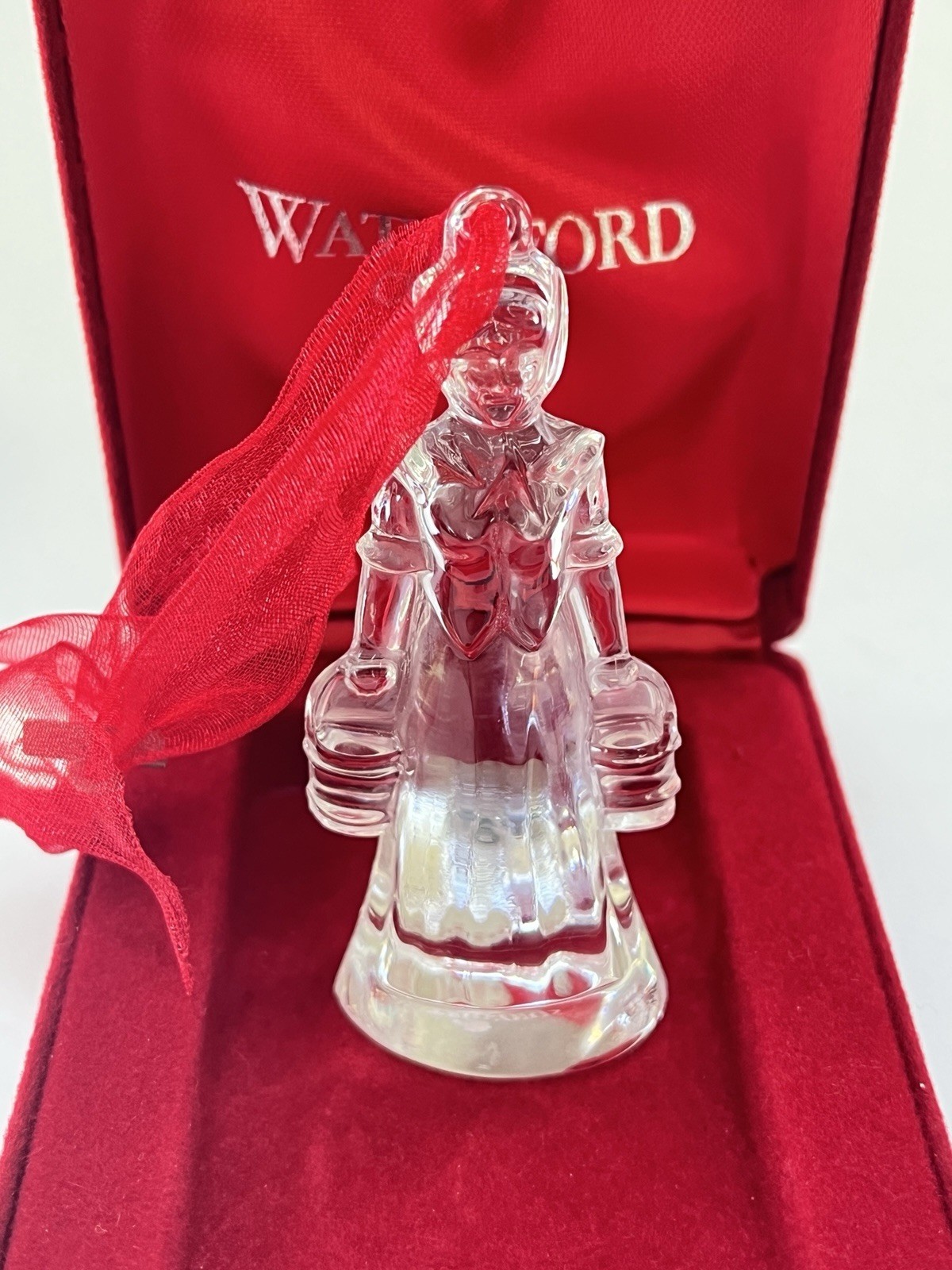 Waterford Crystal 12 DAYS OF CHRISTMAS 8 Maids Ornament 2002