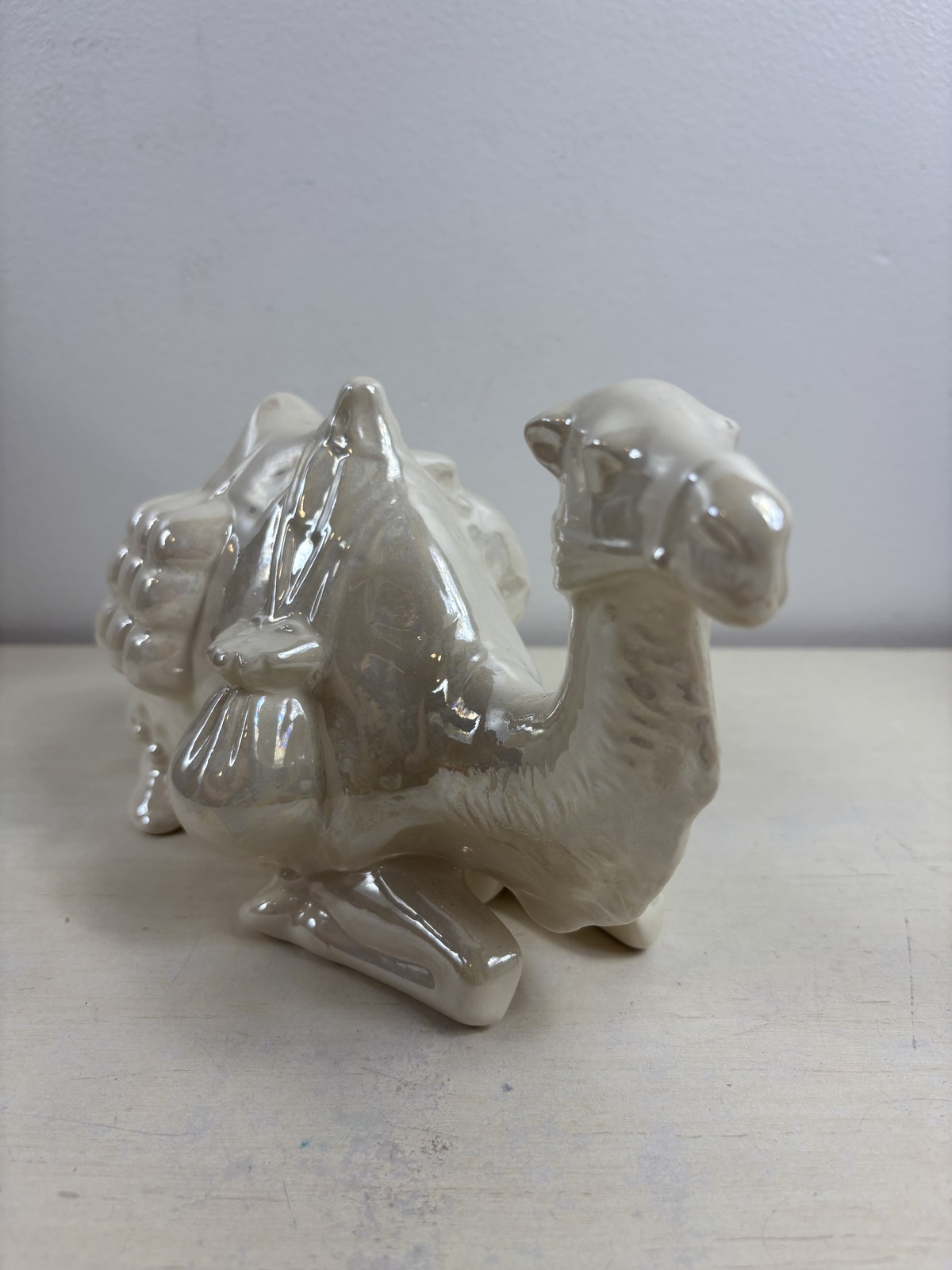 Vintage Holland Mold Camel Figurine Ceramic Art Pottery 459 Decor Collectible