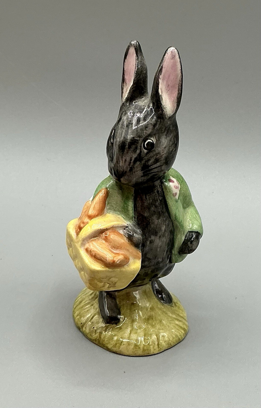 Vintage Beswick Beatrix Potter Little Black Rabbit Figurine England 1977