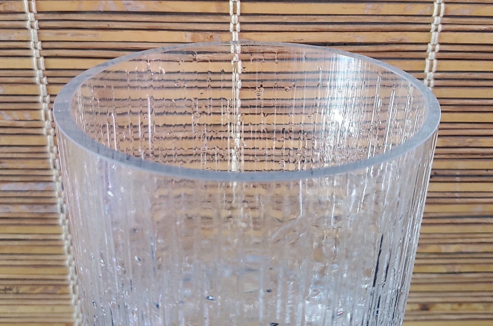 Tapio Wirkkala Niva Vase 1972 iittala Finland 8-1/4in x 4-1/8in