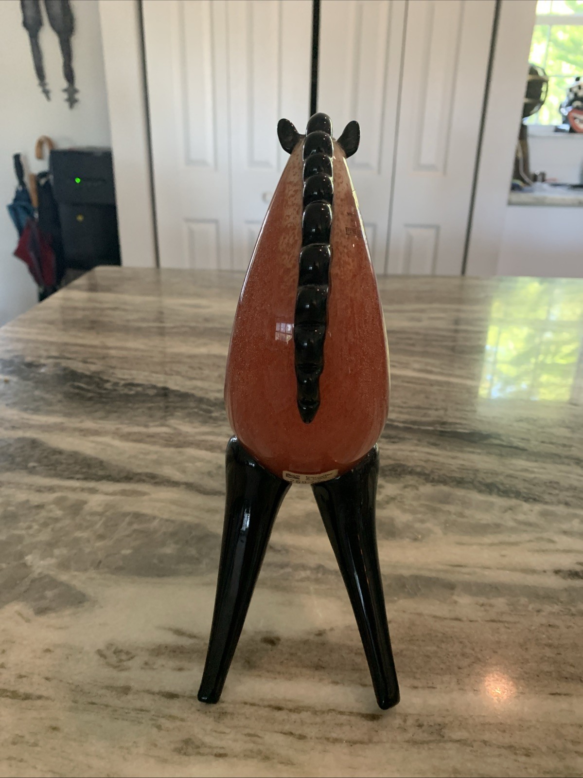 Barovier Murano Glass Figure Of A Horse Designed By Toni Zuccheri Rare