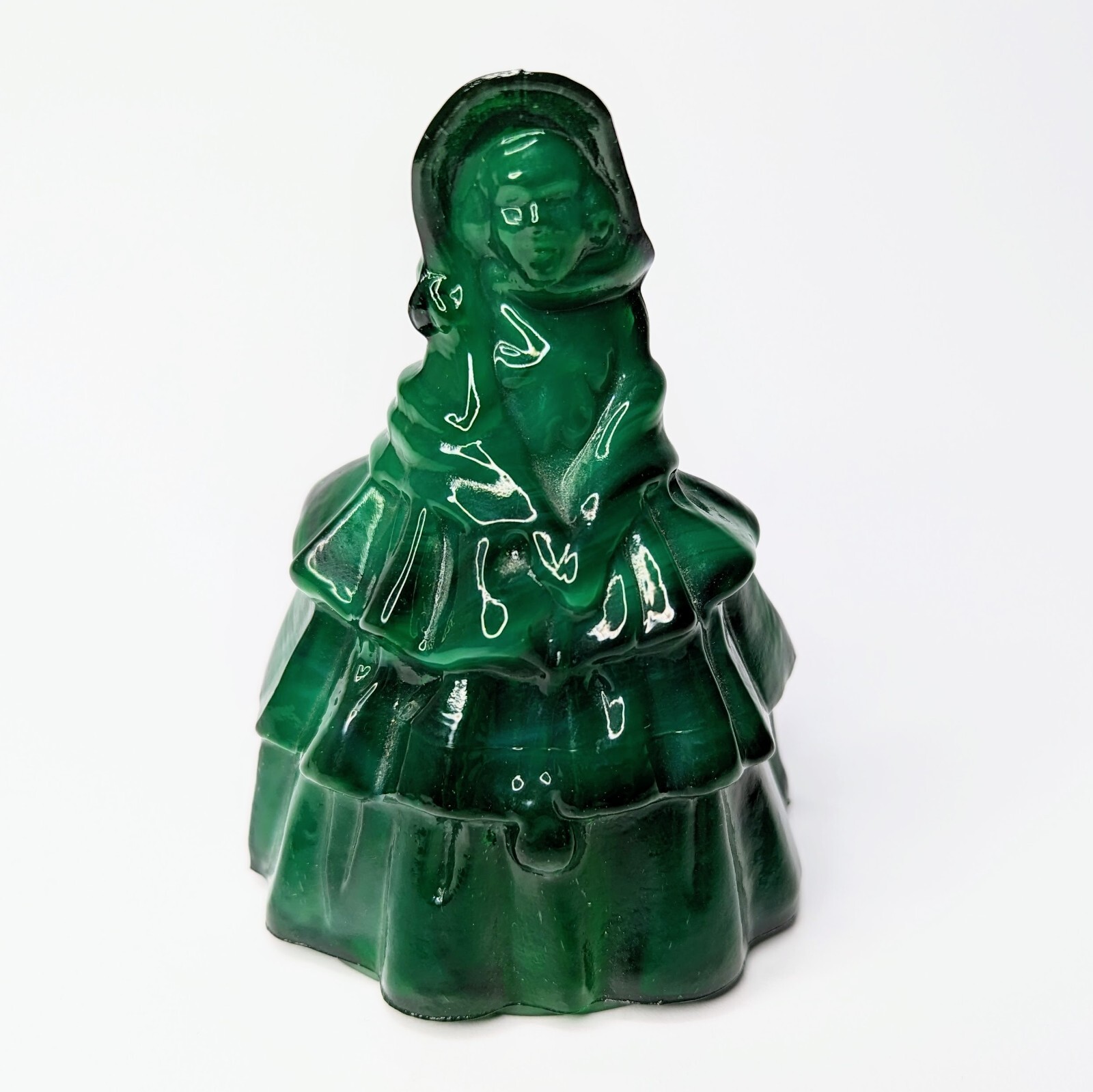 Boyd’s Crystal Art Glass, Louise Doll, #23 Furr Green 8-4-1981