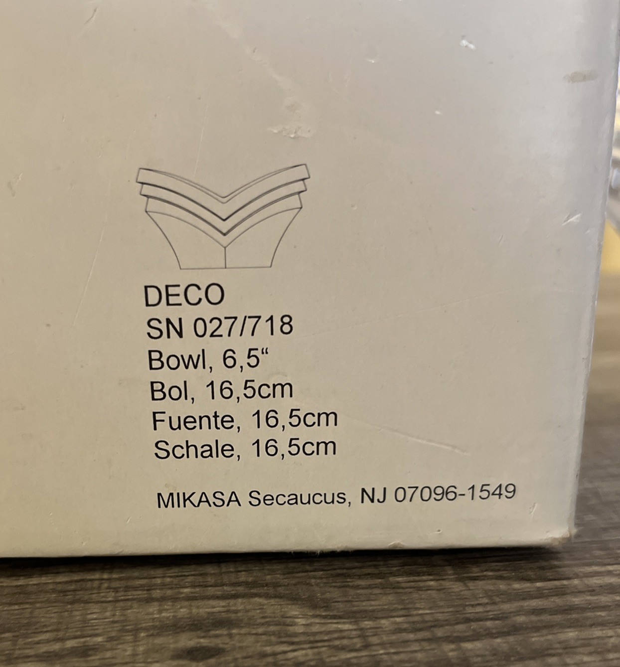 Mikasa Deco 6.5 Inch Crystal Bowl & 2 Matching Taper Candle Holders Set NIB New